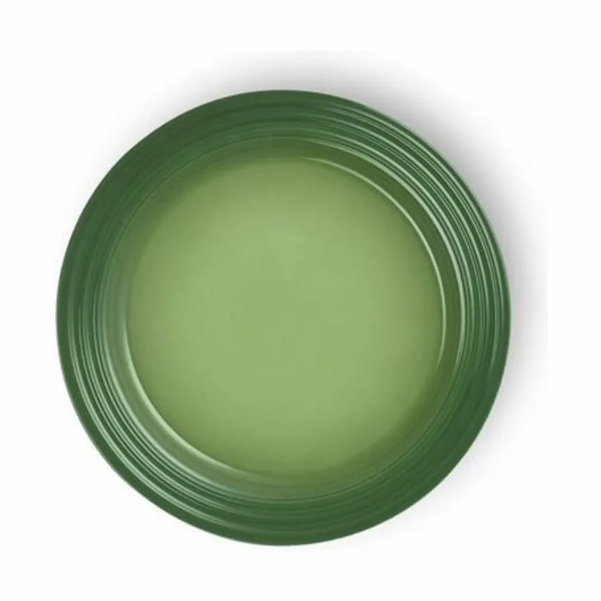 Le Creuset Frokosttallerkener Signature Frokosttallerken i Bamboo Green, 22 cm, 1