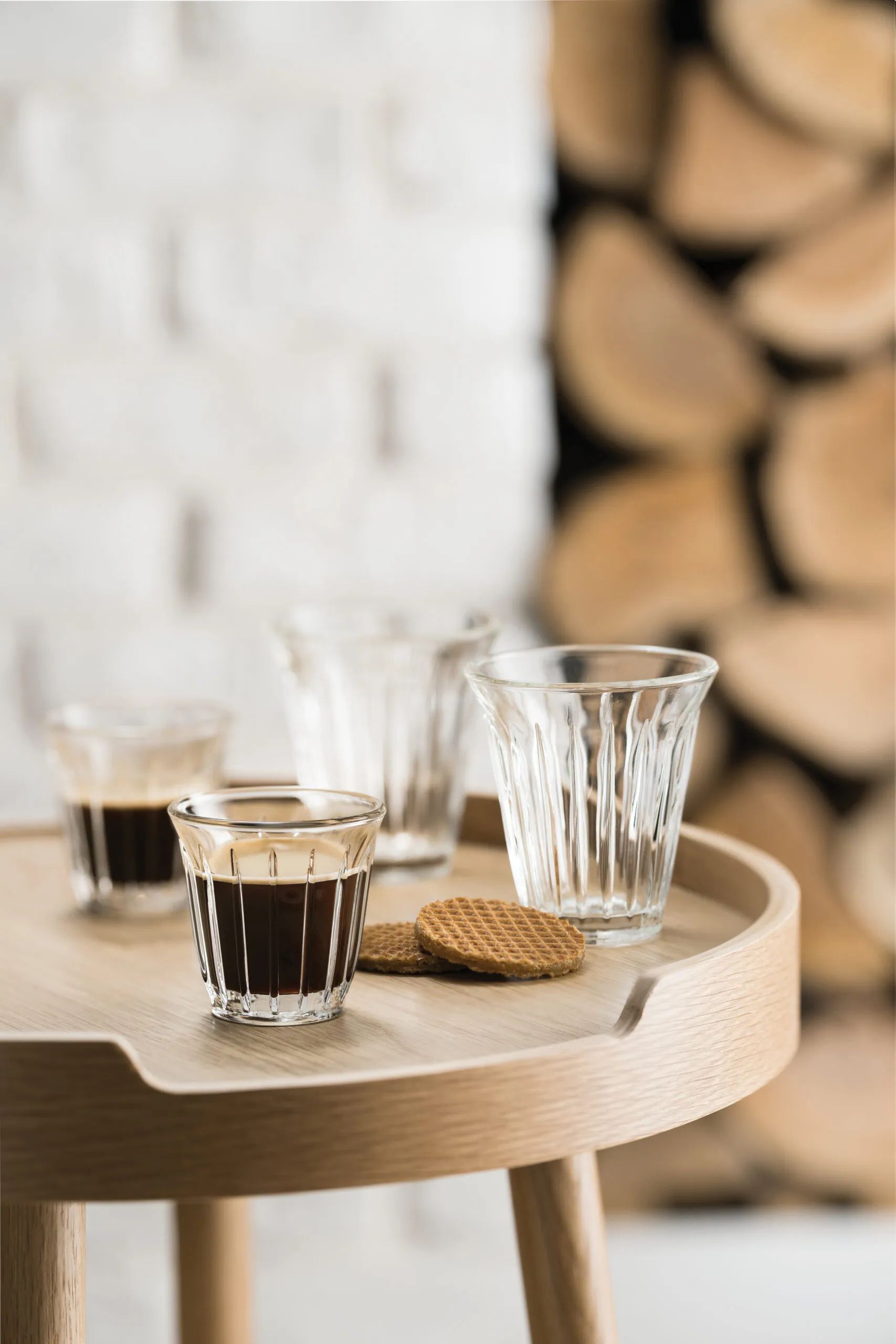 La Rochère Espressokopper Zinc Espressoglas - 6 stk. i Klar, 3