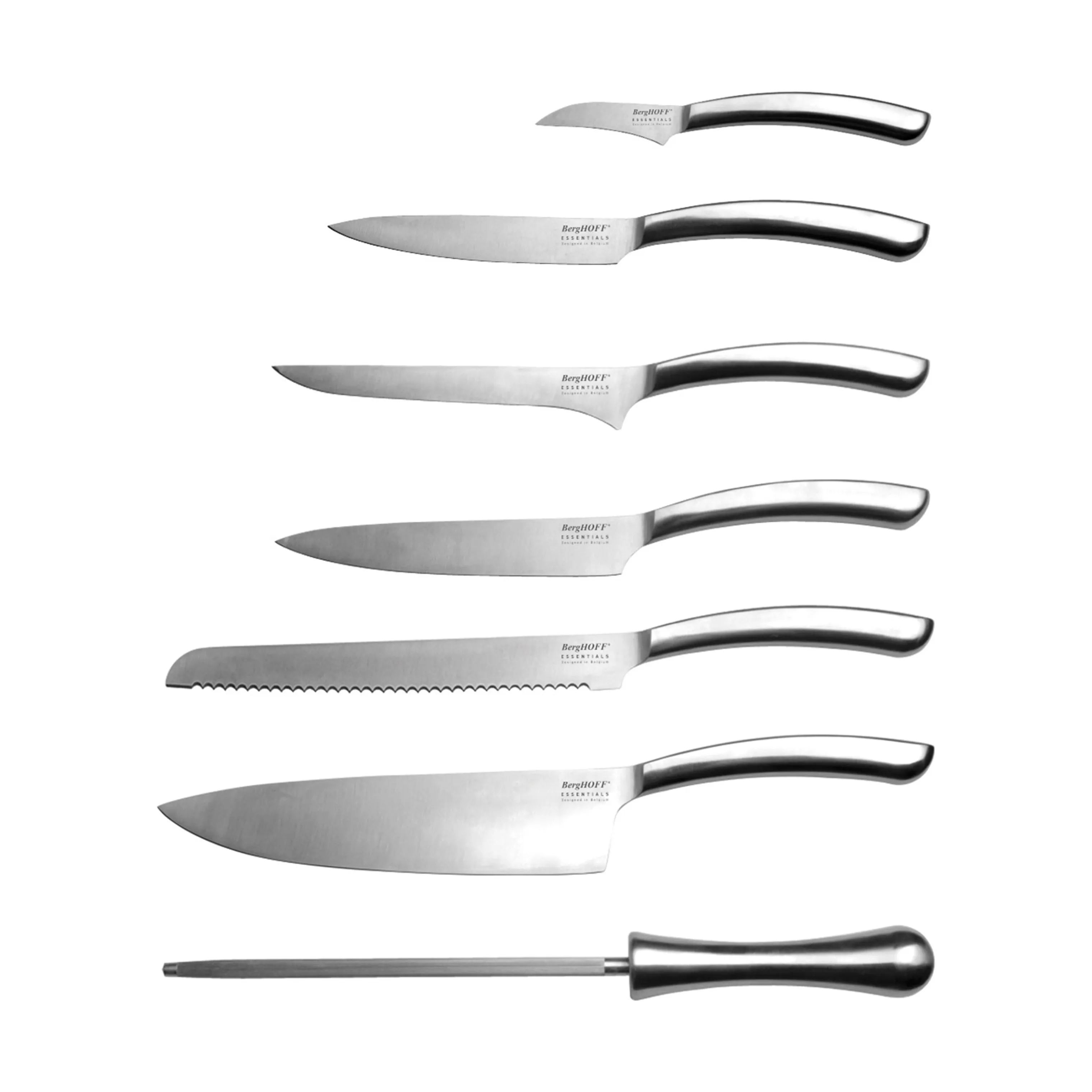 BergHOFF Knivblokke med knive Essentials Knivblok - 8 dele i Grå, 3