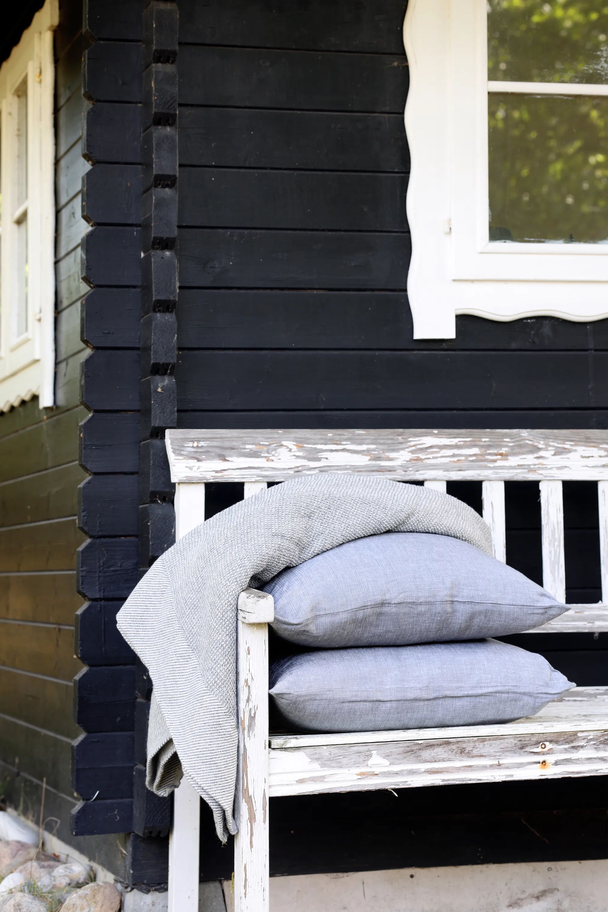 SKAGEN living Plaider Plaid i Grå, 6