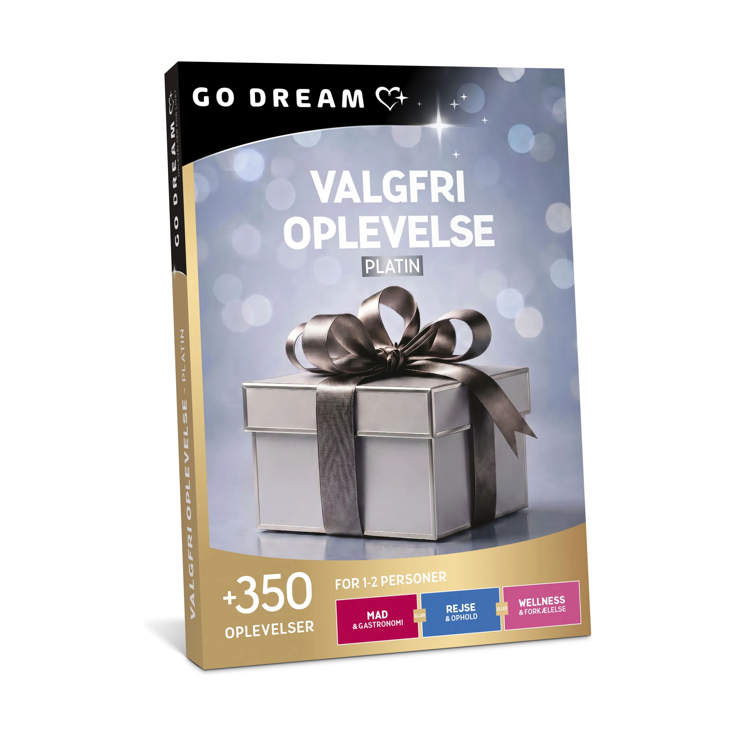 GO DREAM Oplevelsesgavekort Gavekort - Valgfri oplevelse i Platingavekort, 1