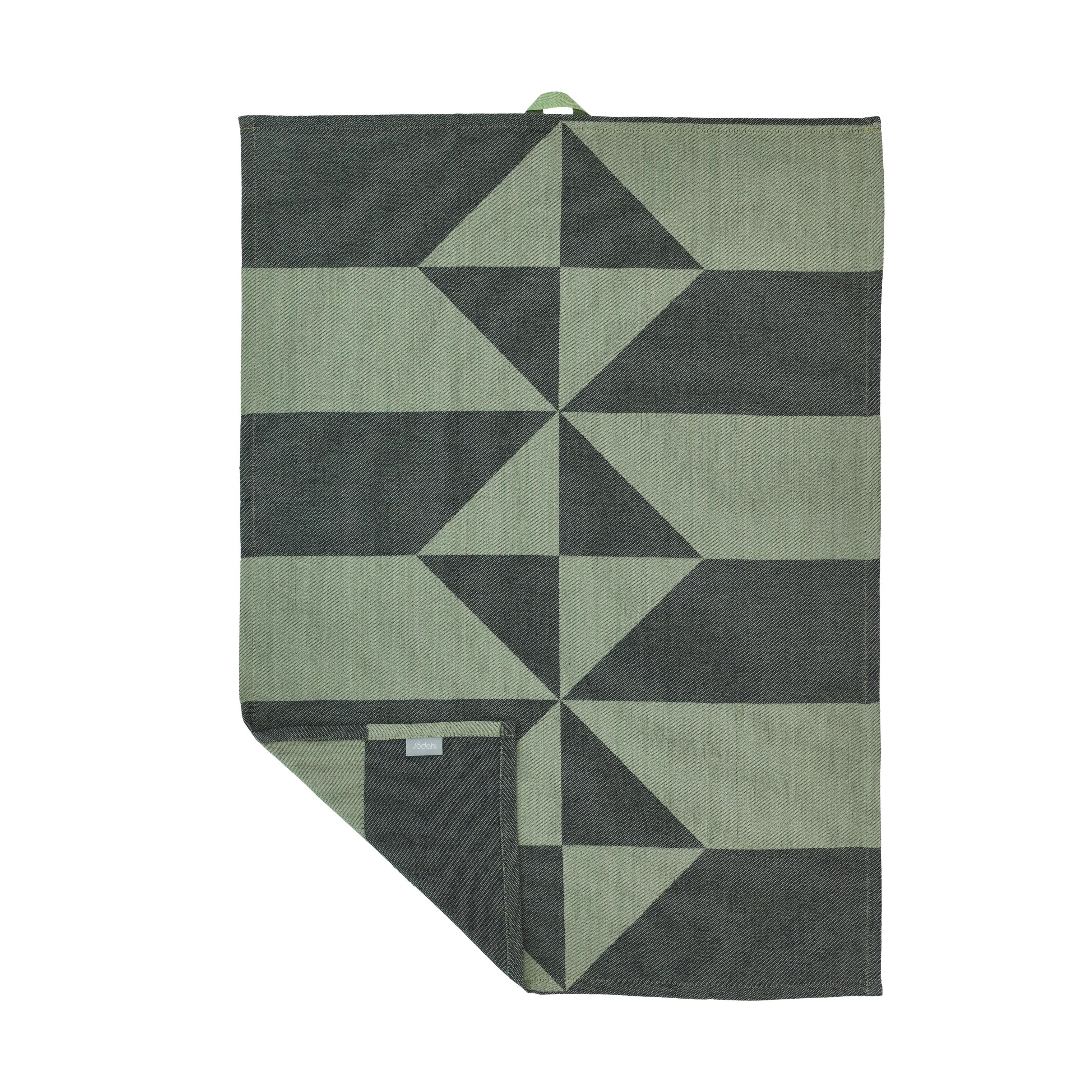 Södahl Viskestykker Twist Viskestykke - 2 stk. i Grøn/taupe, 4