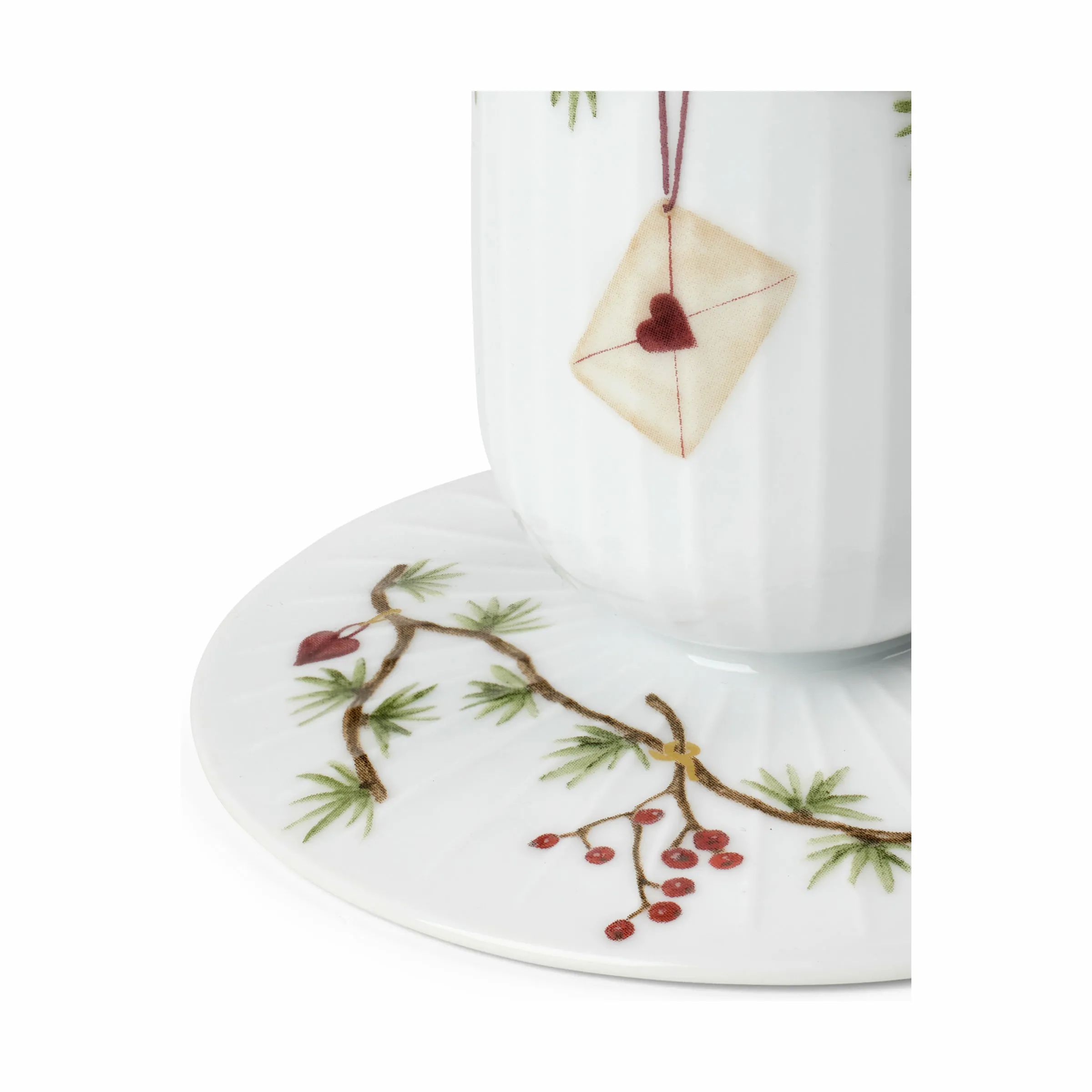 Kähler Bloklysestage Hammershøi Jul Bloklysestage - Mellem i Hvid, 12 cm, 7