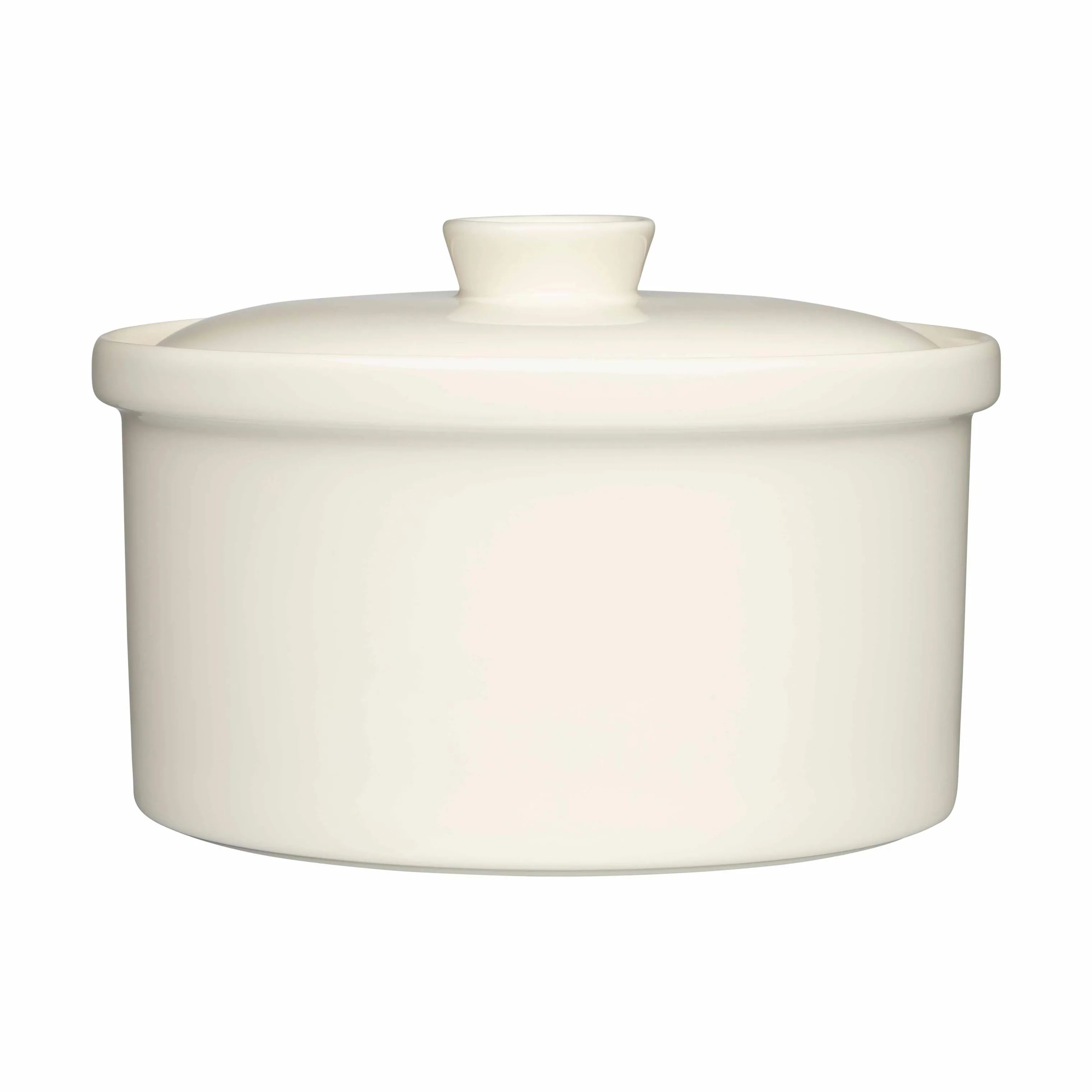 Iittala Stegesøer Teema Ovnfast Gryde m. låg i Hvid, 1