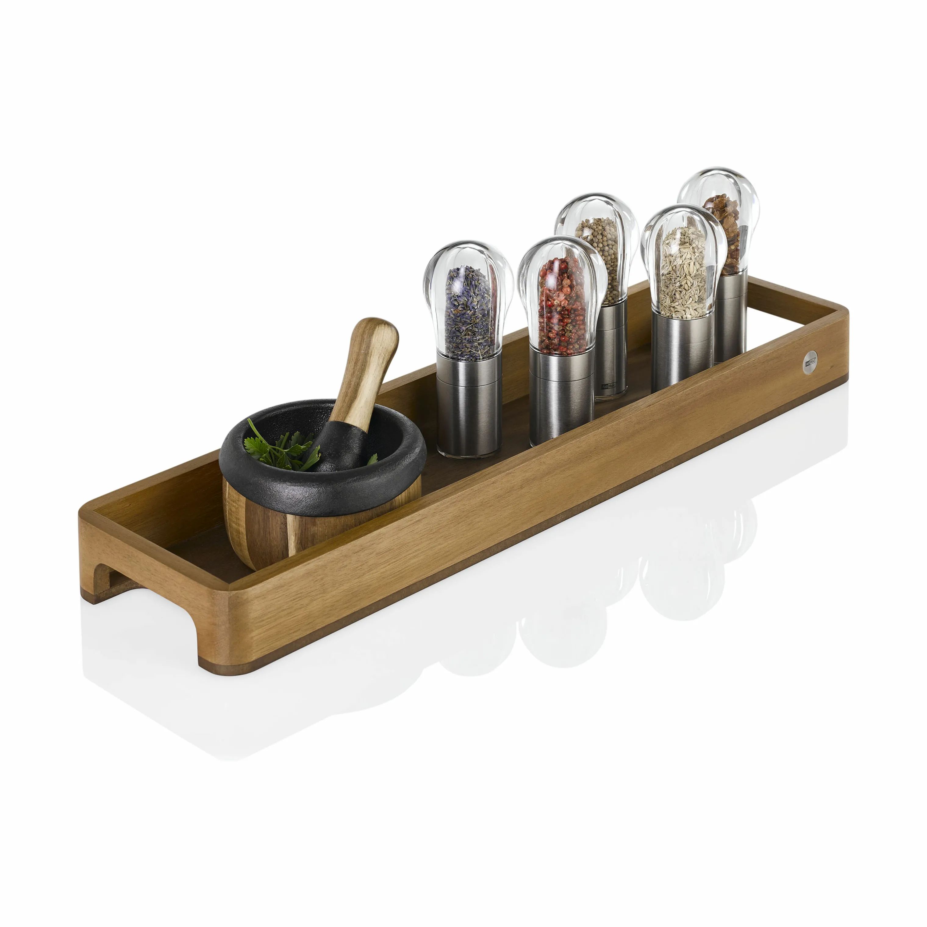 AdHoc Bakker Aflang Serveringsbakke i Træ, 60 cm, 2