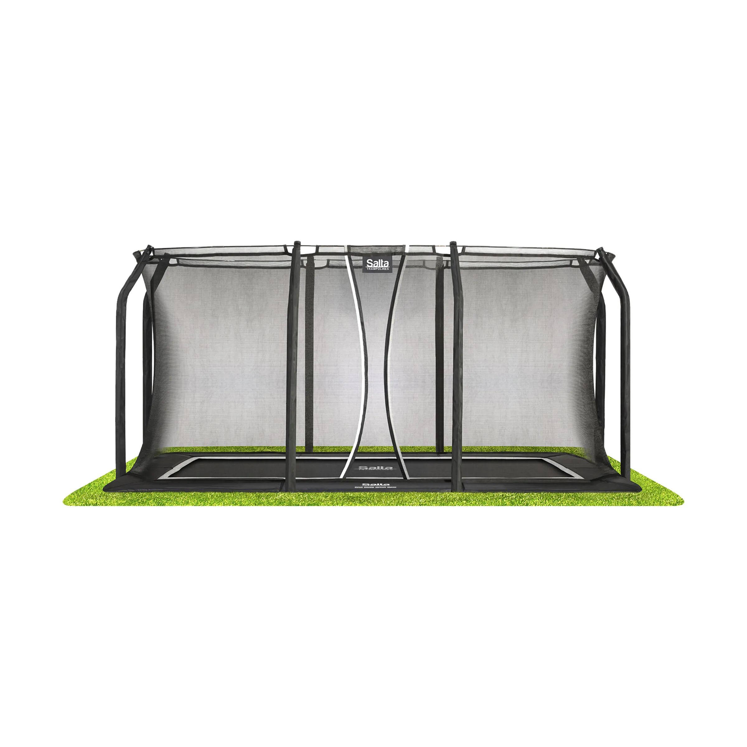 Salta Trampoliner Trampolin Royal Baseground i Sort/Hvid, 2