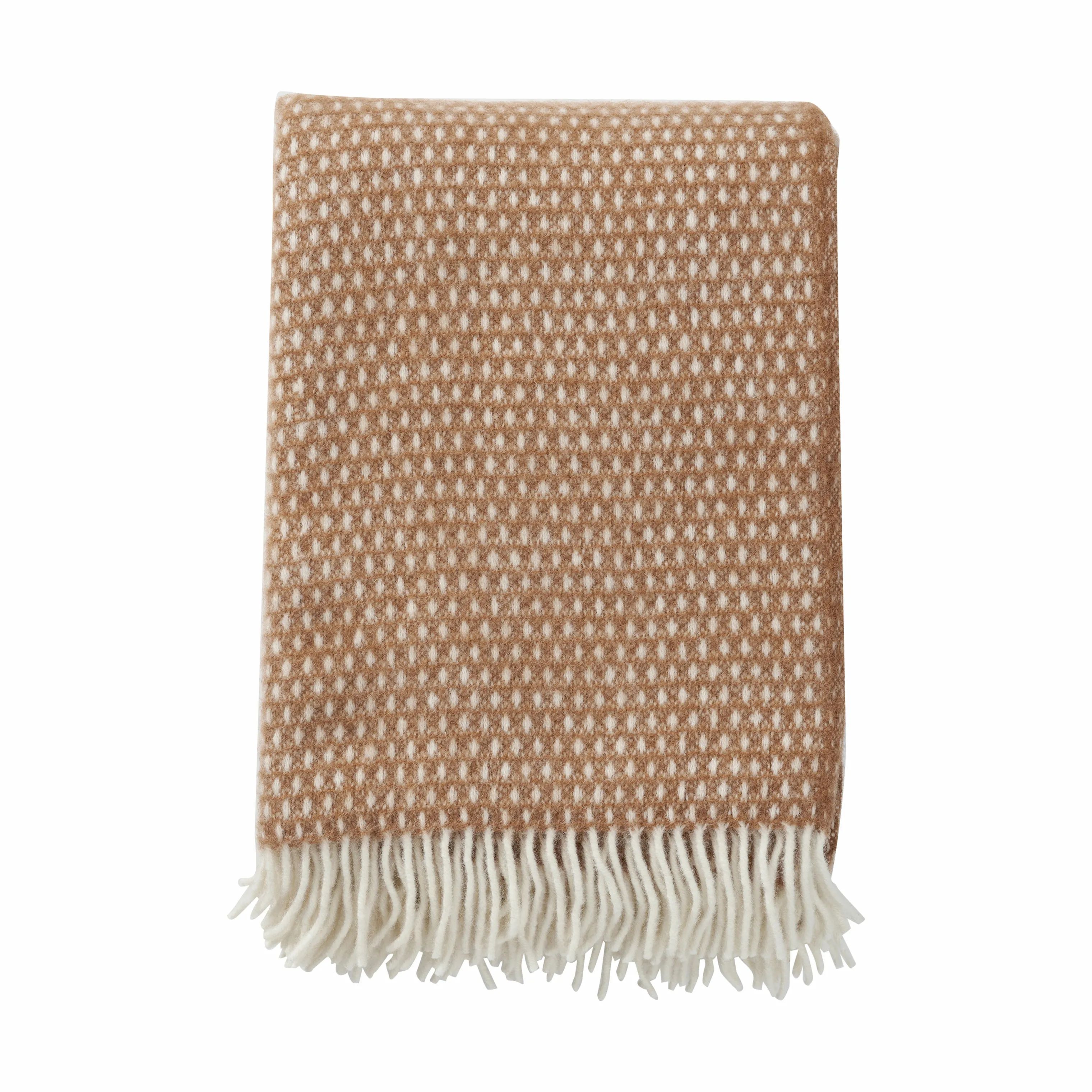 Klippan Plaider Knut Plaid i Nougat, 1