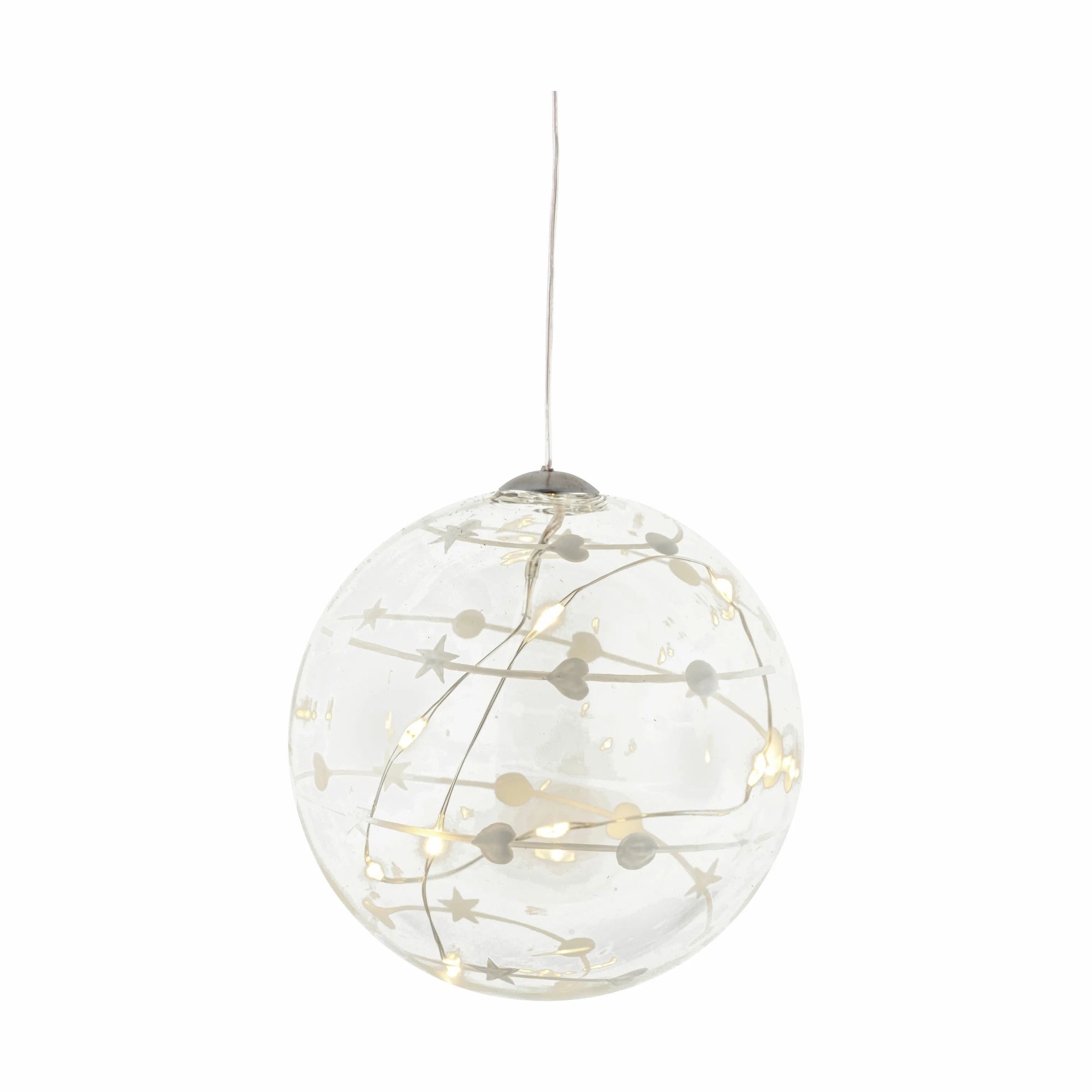 Sirius Lysdekoration Sweet Christmas Julebelysning - Kugle i 10 cm, 1