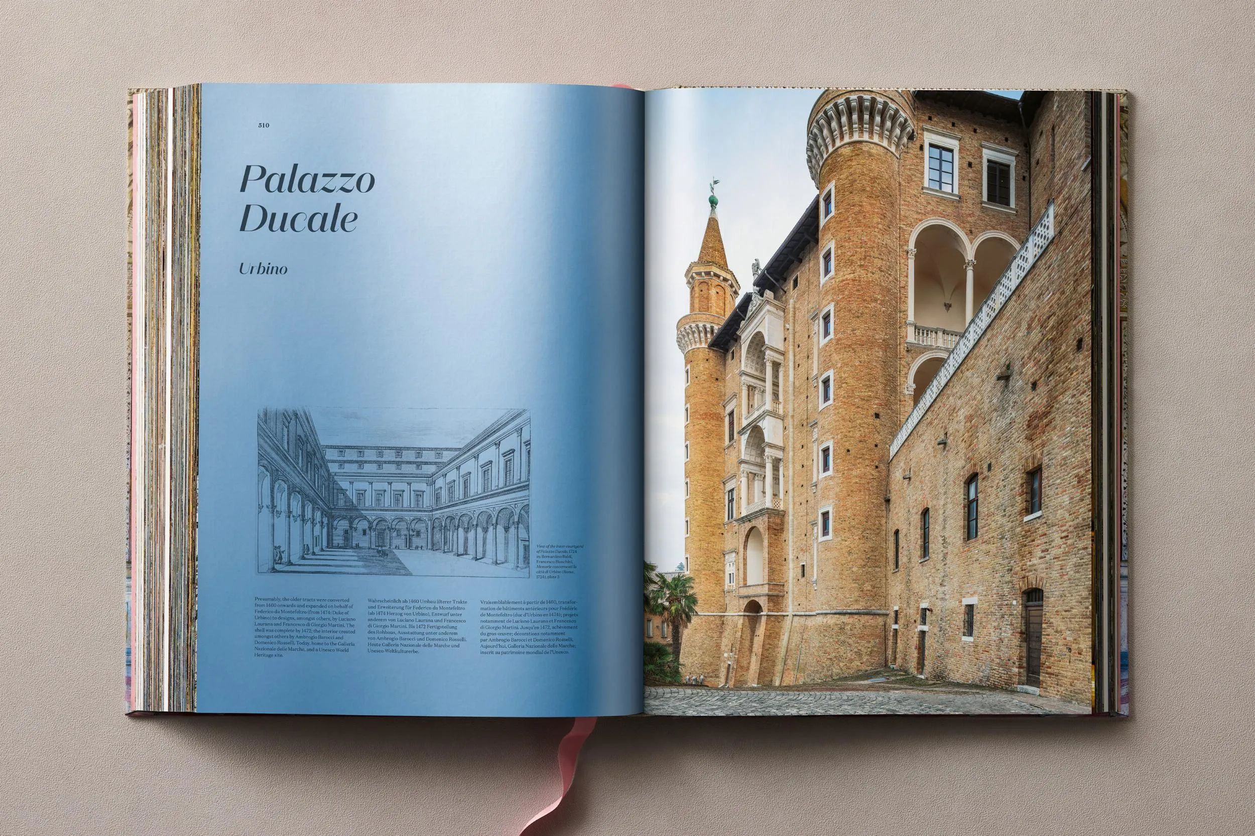 Taschen Bøger Italian Places i Beige, 2