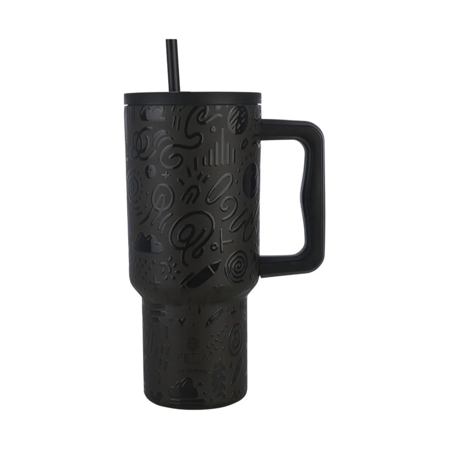 Estia Home To go kopper Save The Aegean Tumbler i Noir Echo, 1