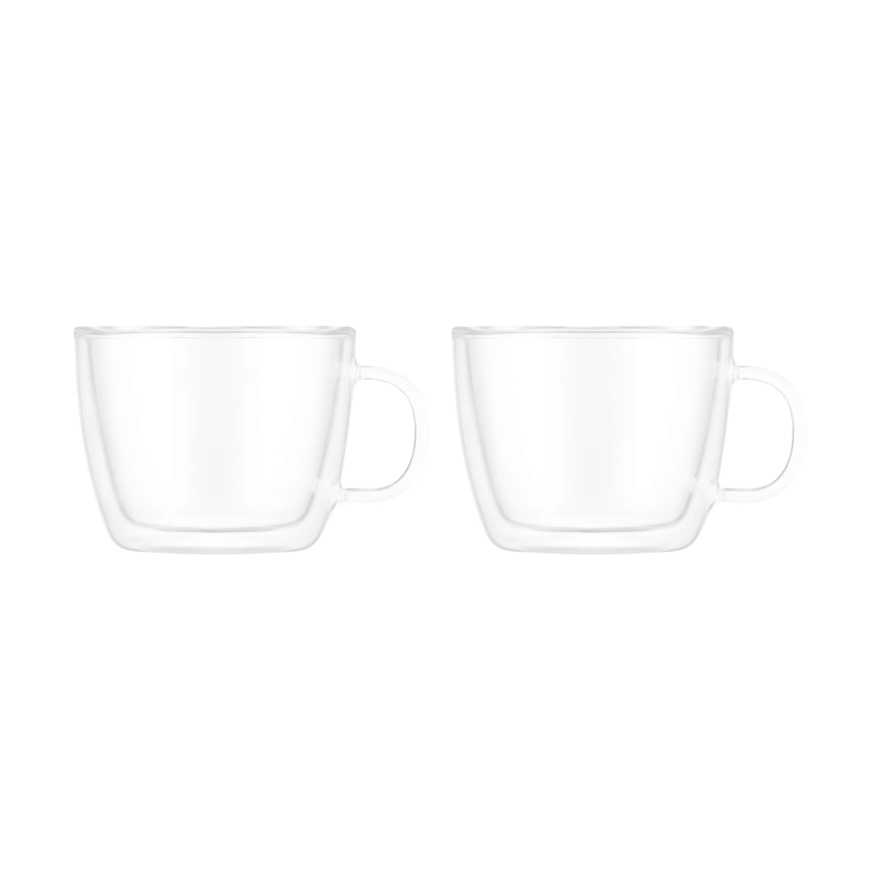 Bodum Krus og kopper med hank Bistro Pilatus Glas - 2 stk. i klar, 1