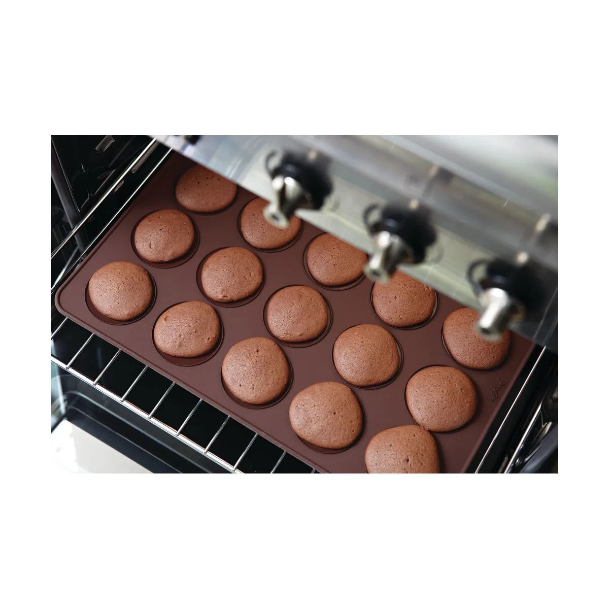Lékué Bageredskaber Macaron bagesæt i Brun/klar, 7