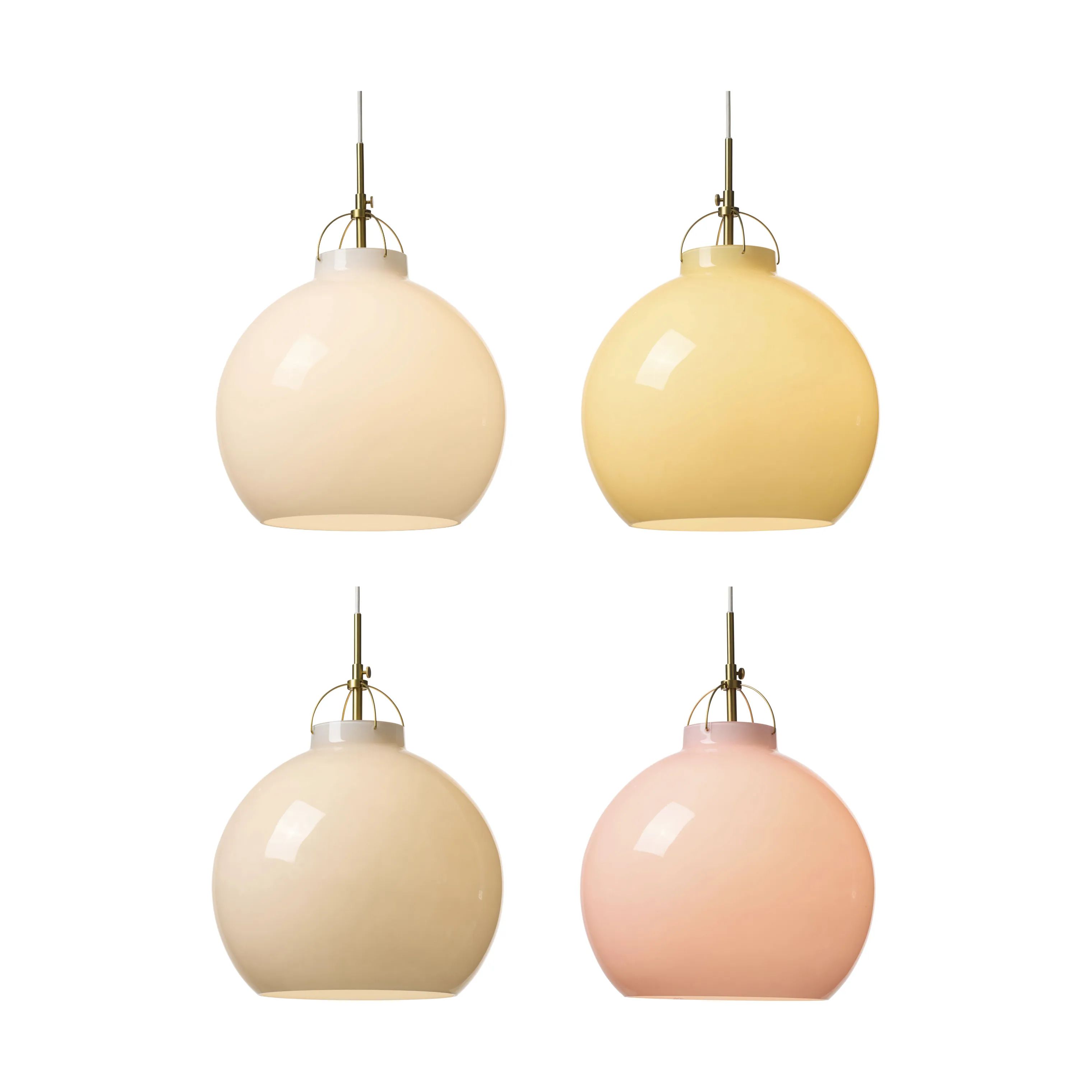 Halo Design Pendler Toscana Pendel i Opal, 36 cm, 3