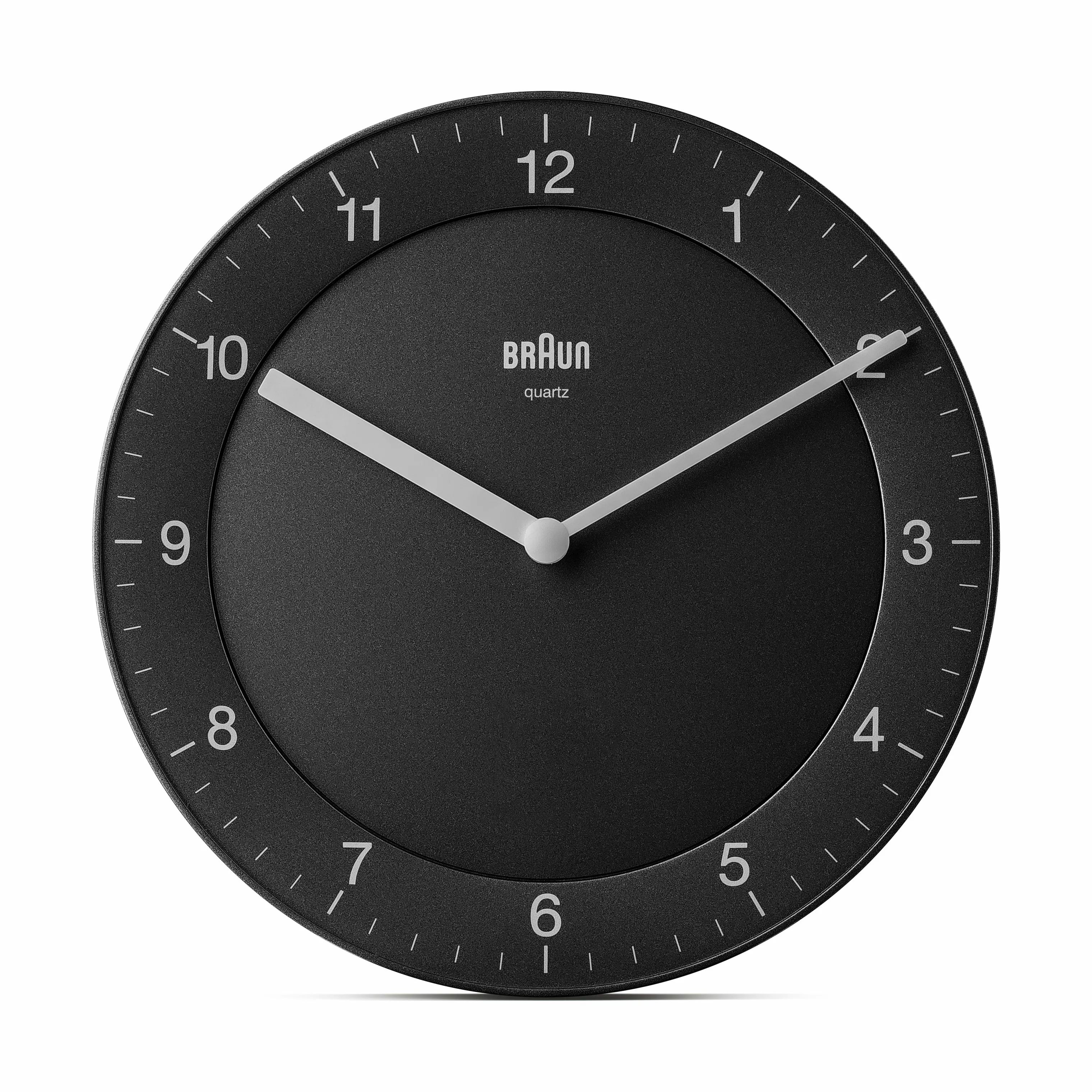 Braun Vægure Vægur BC06 i Sort, 20 cm, 1