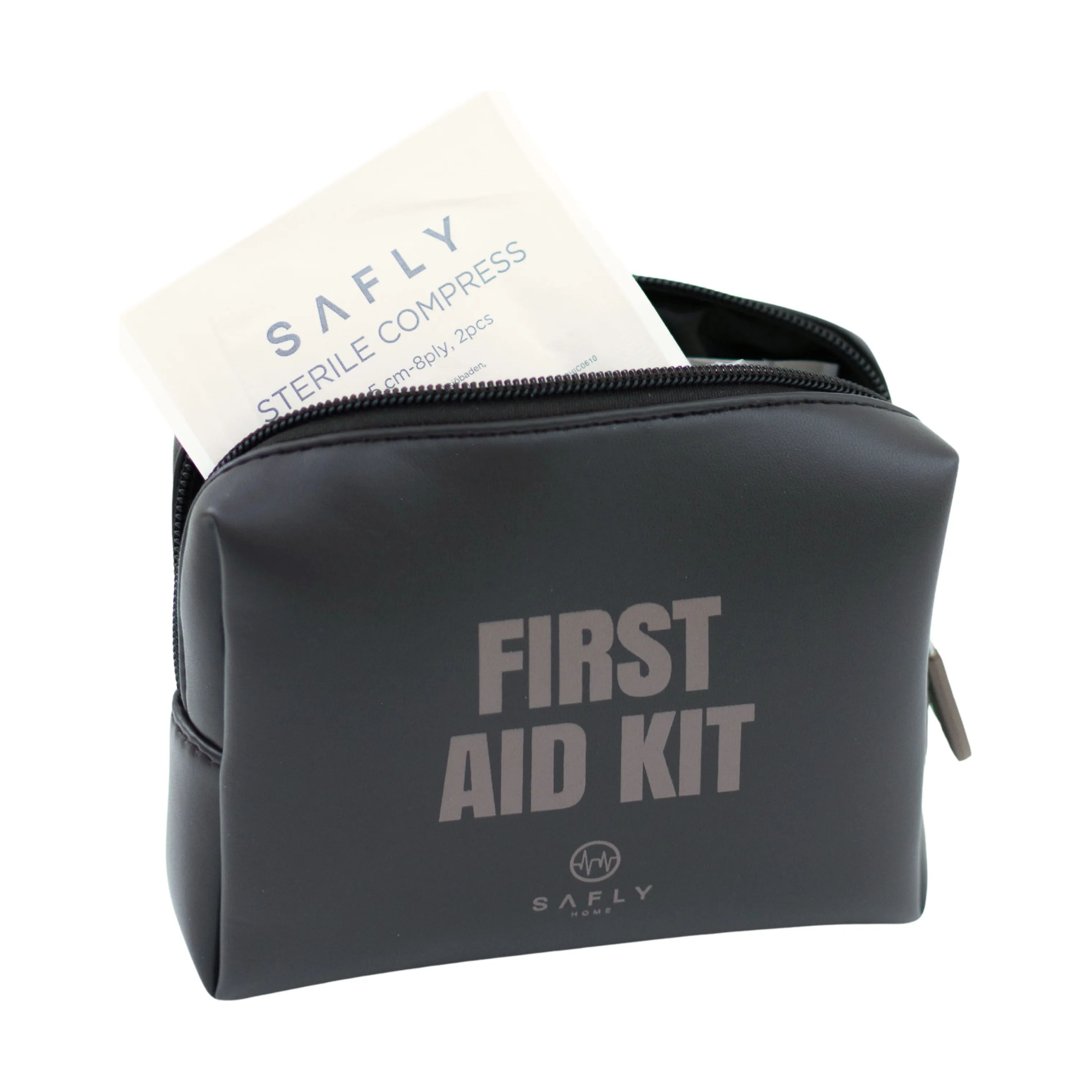 Safly Rengøringsmidler Home Førstehjælpskasse i Brun, H4,5 x L14 cm, 3