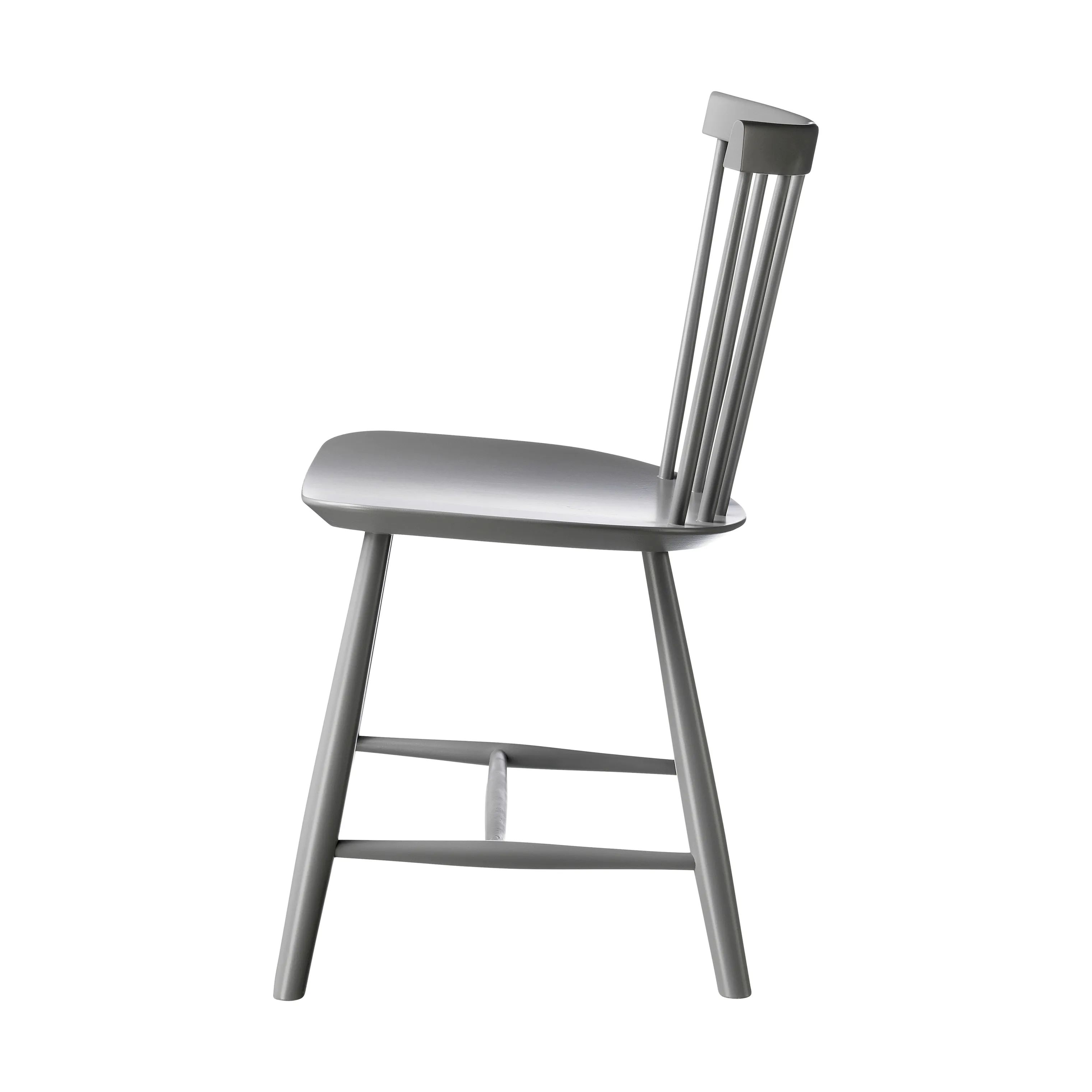 FDB Møbler Spisebordsstole J46 Spisebordsstol i Signal Grey (Pantone Cool Grey 9C/RAL 7004), 3