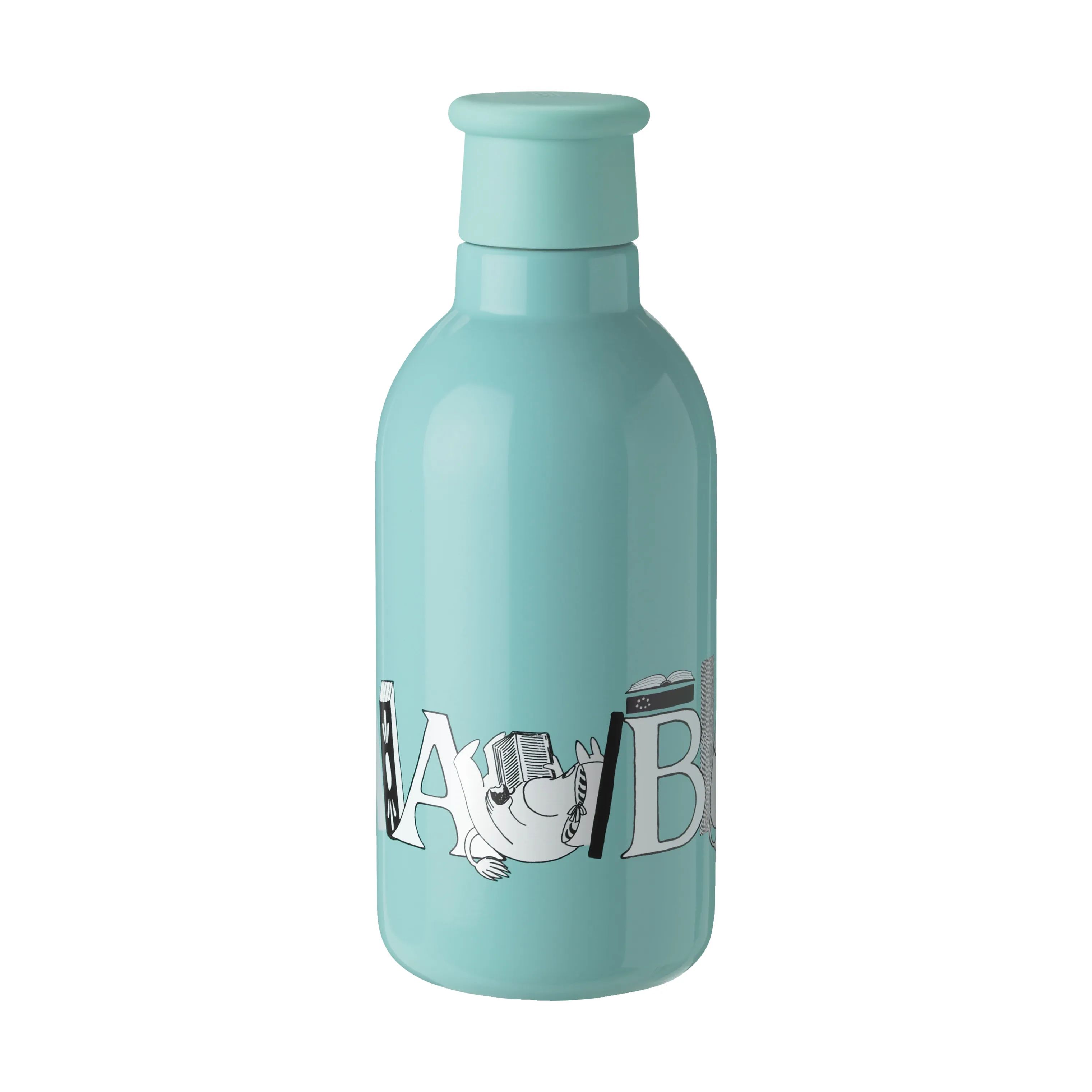 Rig-Tig Termoflasker Drink It Termoflaske - Moomin ABC i turqouise, 1