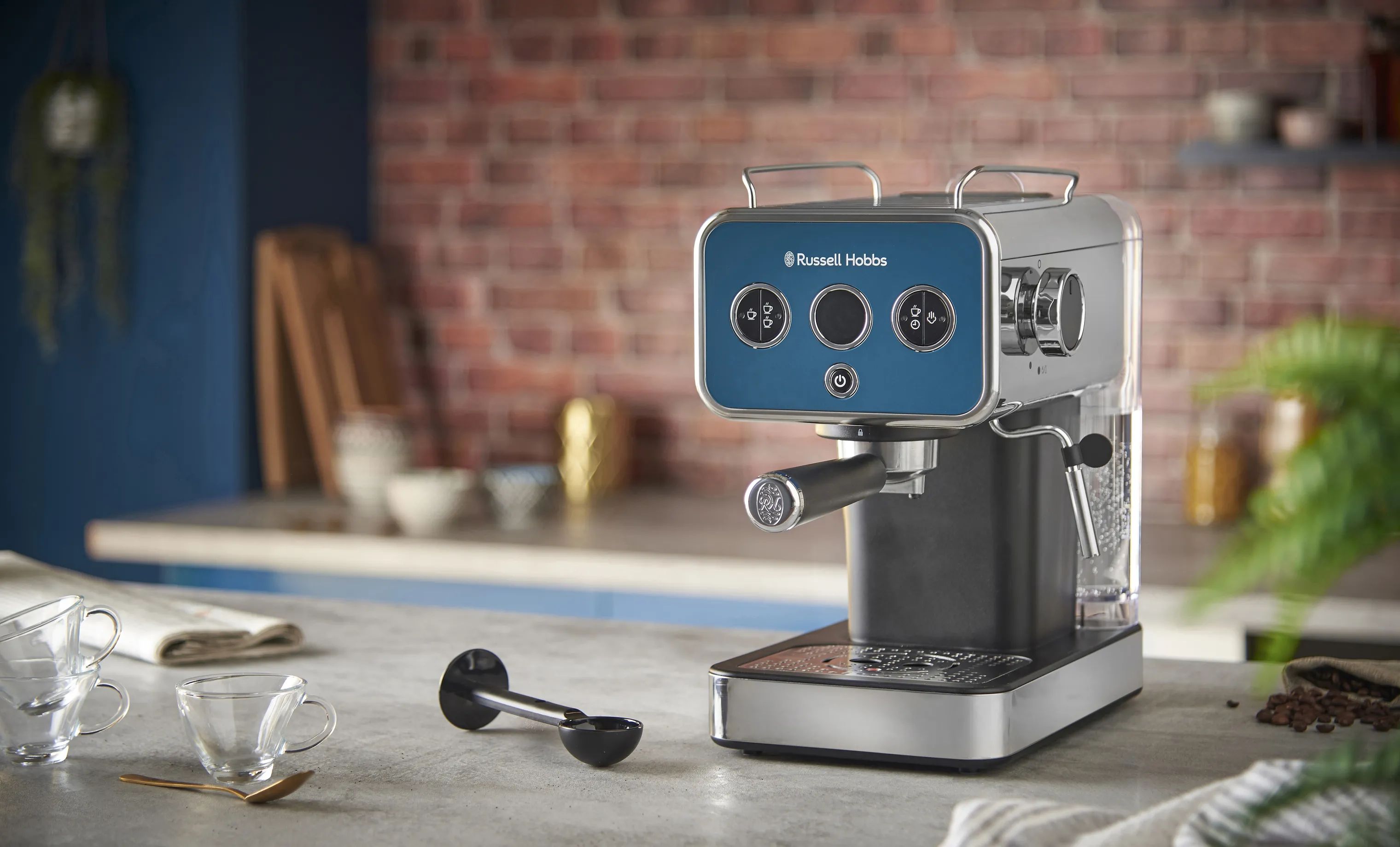 Russell Hobbs Espressomaskiner Distinctions Espressomaskine i Ocean, 2