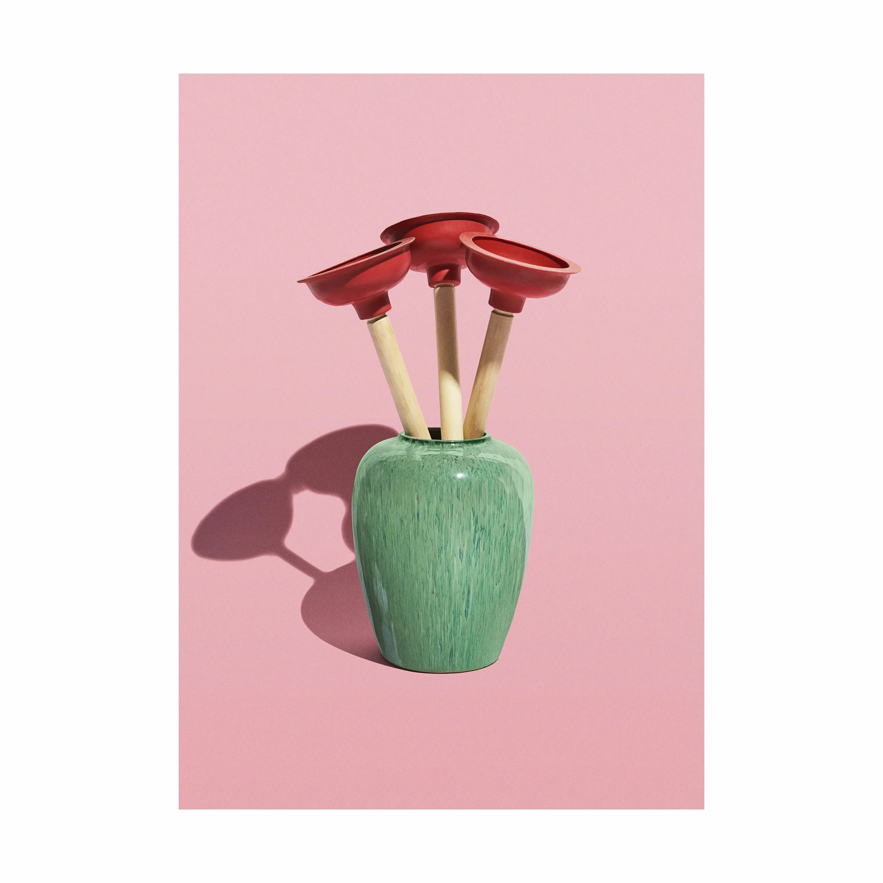 Poster&Frame Plakater plakat - Plunger bouquet i B30 x L40 cm, 1