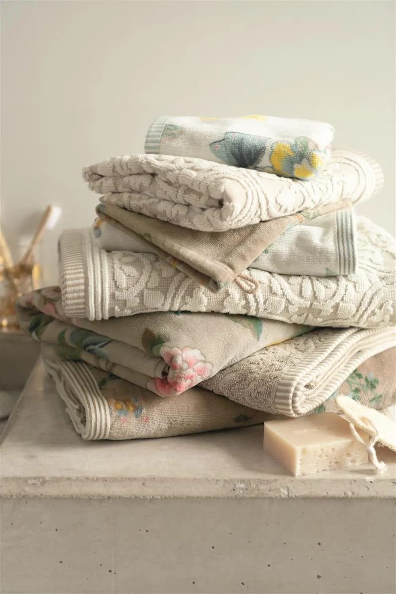 PIP Studio Håndklæder Good Evening Håndklæde i Khaki, B70 x L140 cm, 2