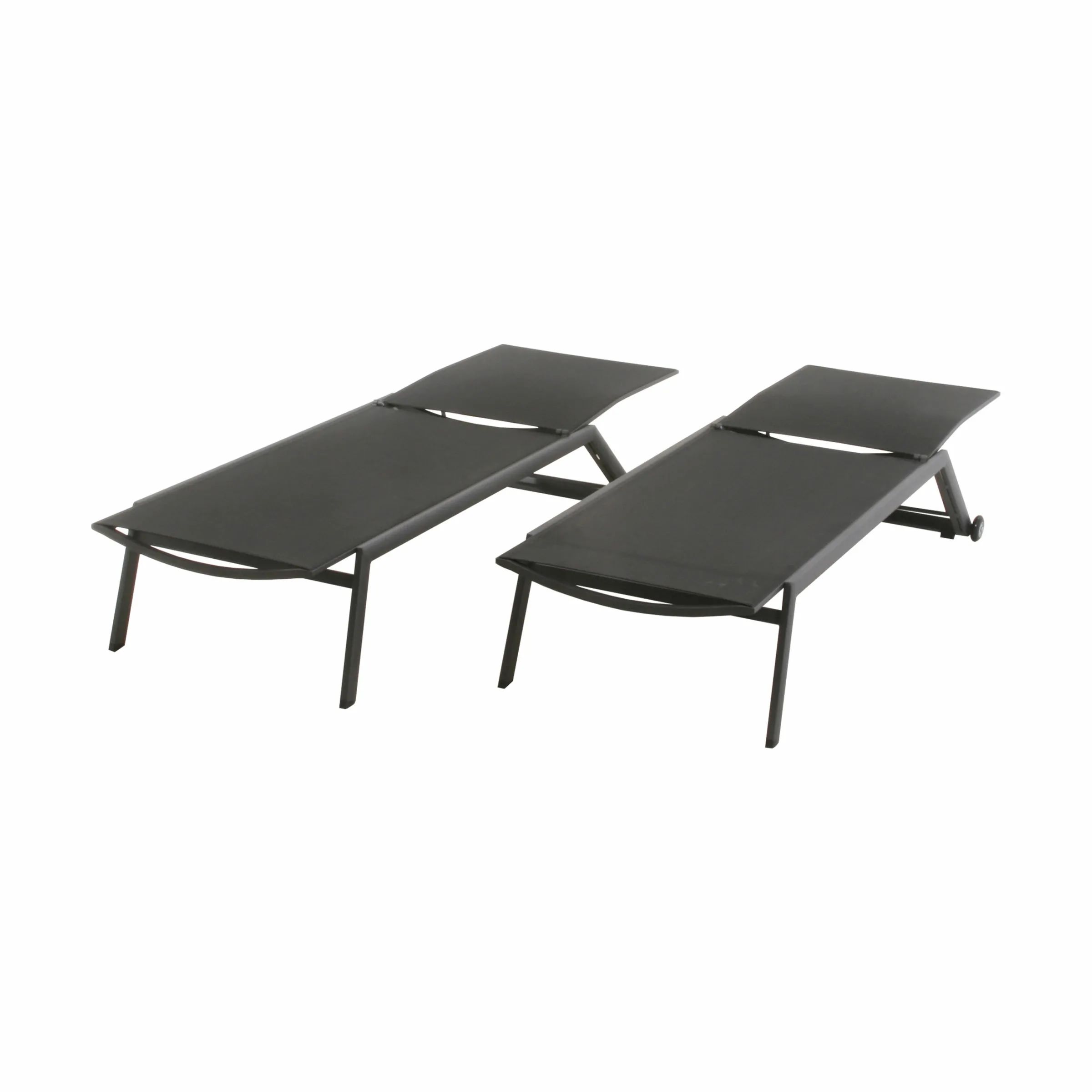 Mandalay Liggestole Elba Liggestol - 2 stk. i antracit, 4