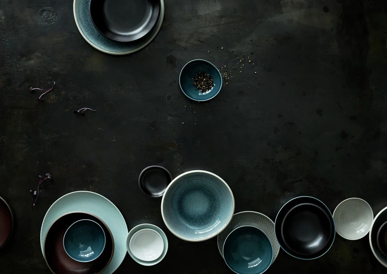 Rosenthal Skåle Junto Skål i Grøn, 15 cm, 2