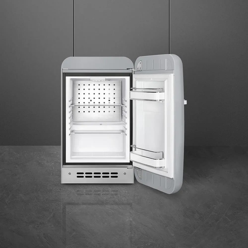 Smeg Køleskabe 50's Style Minikøleskab i Sølvfarvet, 2