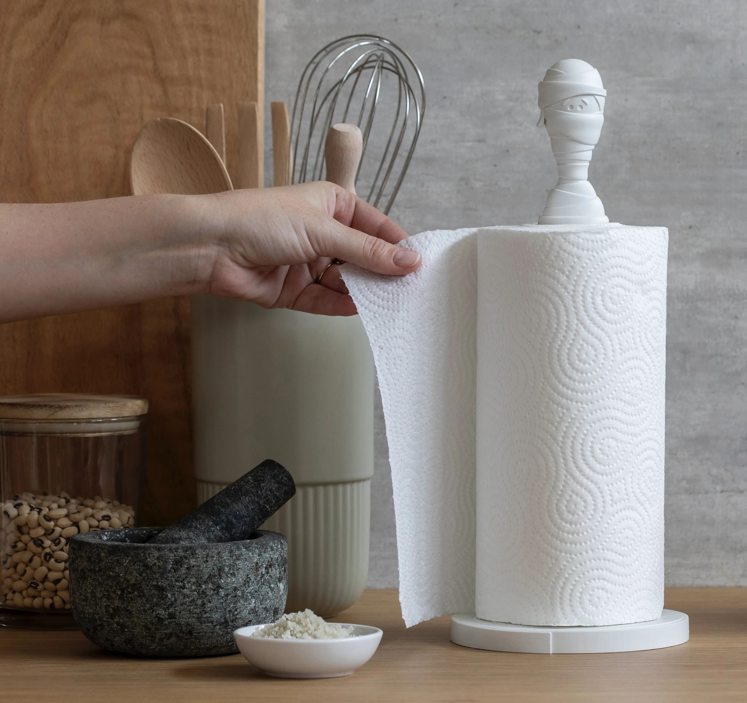 Peleg Design Køkkenrulleholdere Køkkenrulleholder i Hvid, 6