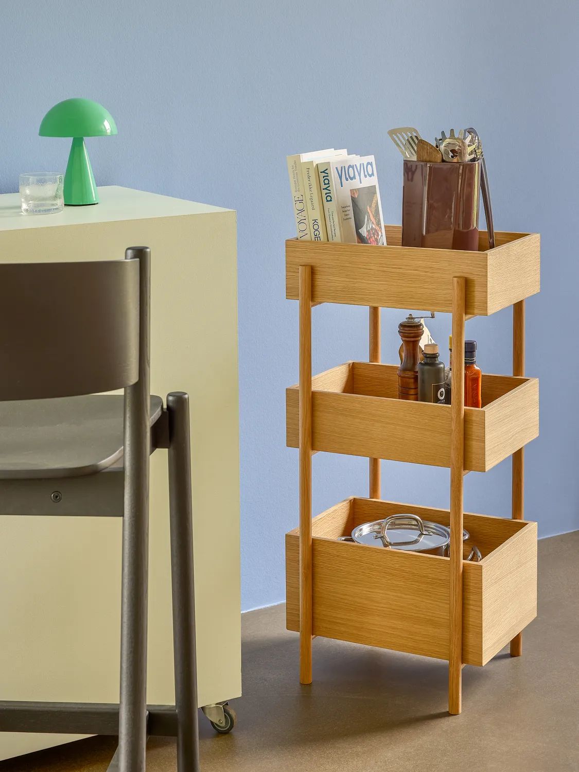 Hübsch Sideborde Stack Konsolbord i Natur, 4