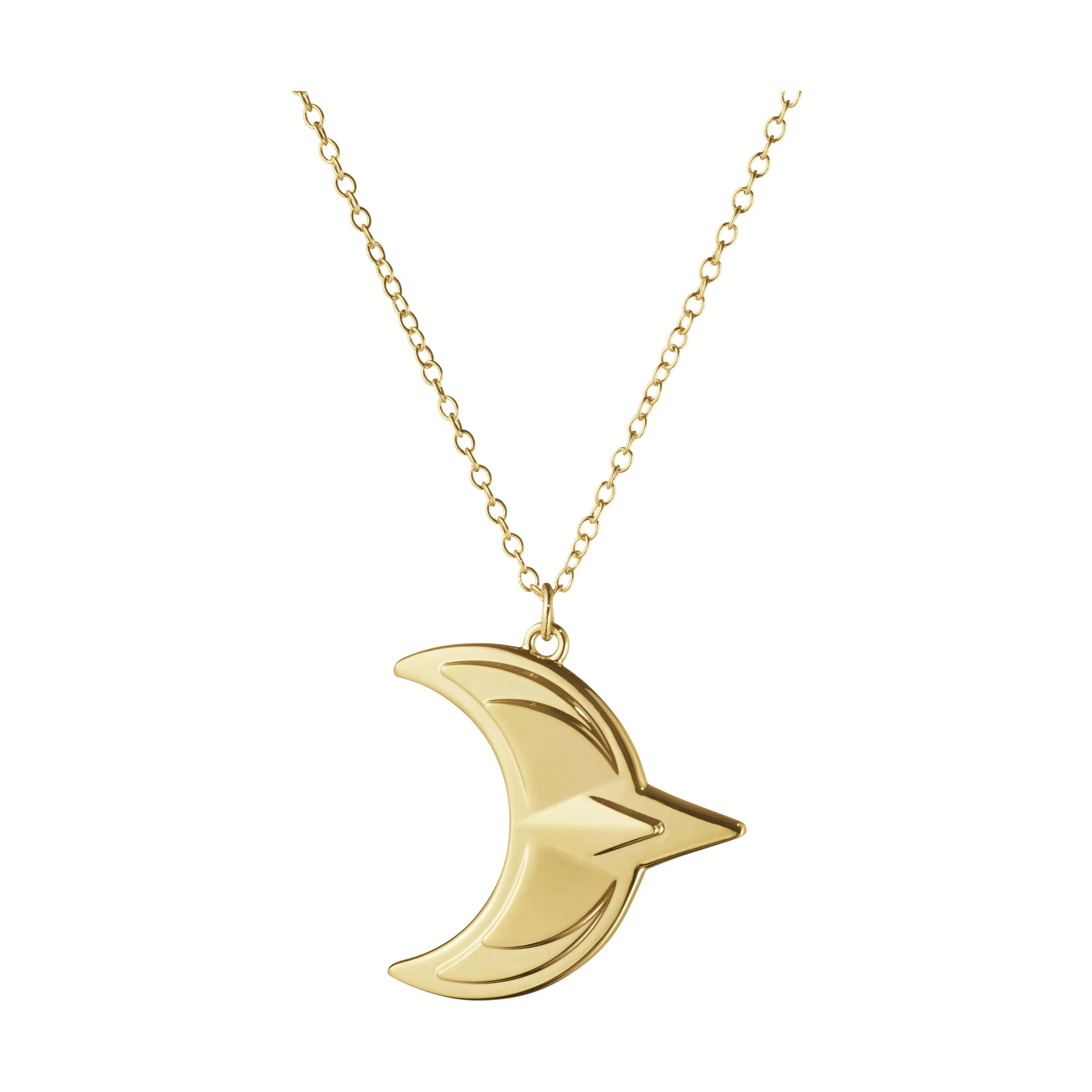 Georg Jensen Juleophæng Christmas Collectibles CC 2024 Juleornament - Halvmåne i guld, 1