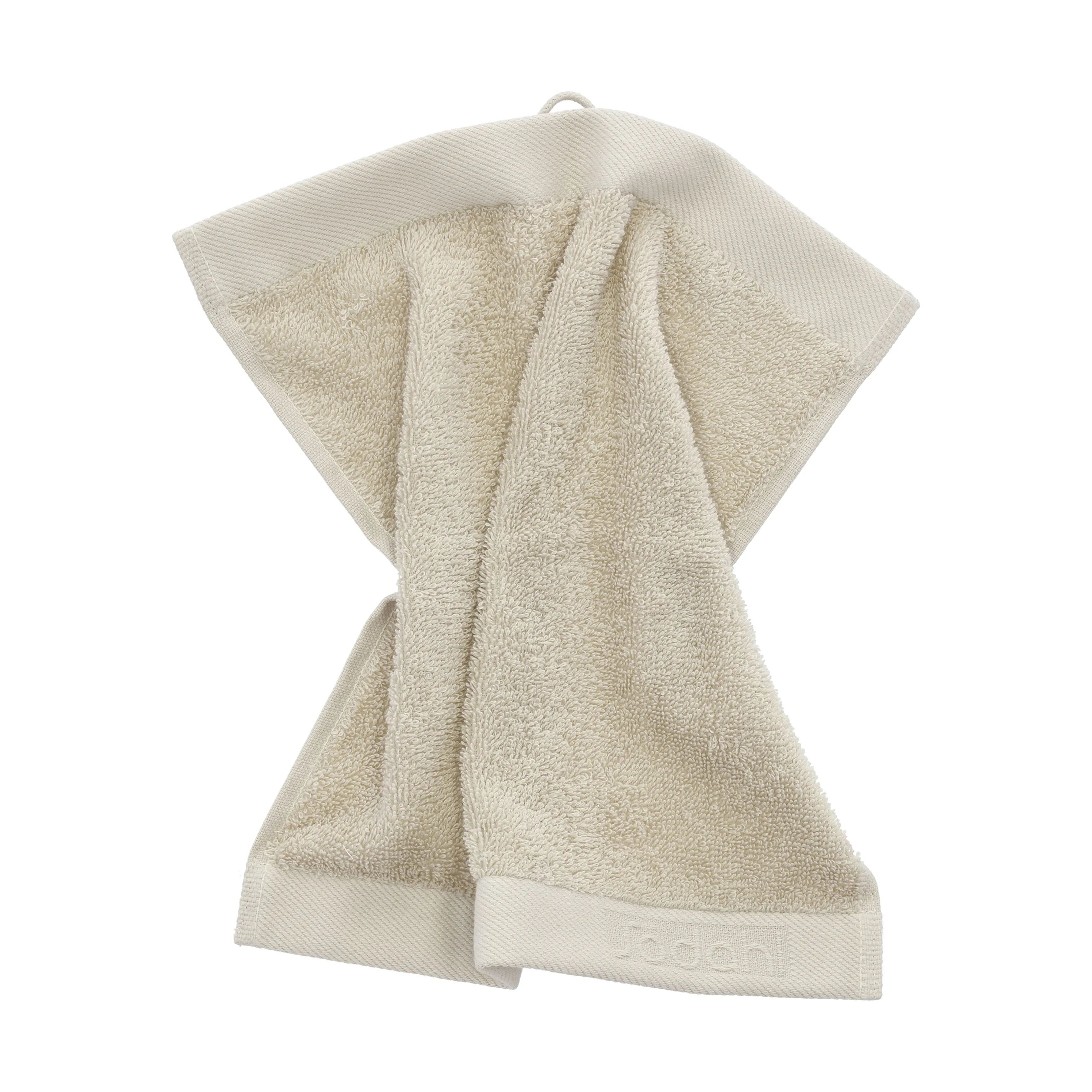 Södahl Vaskeklude Organic Comfort Vaskeklud i Beige, 3