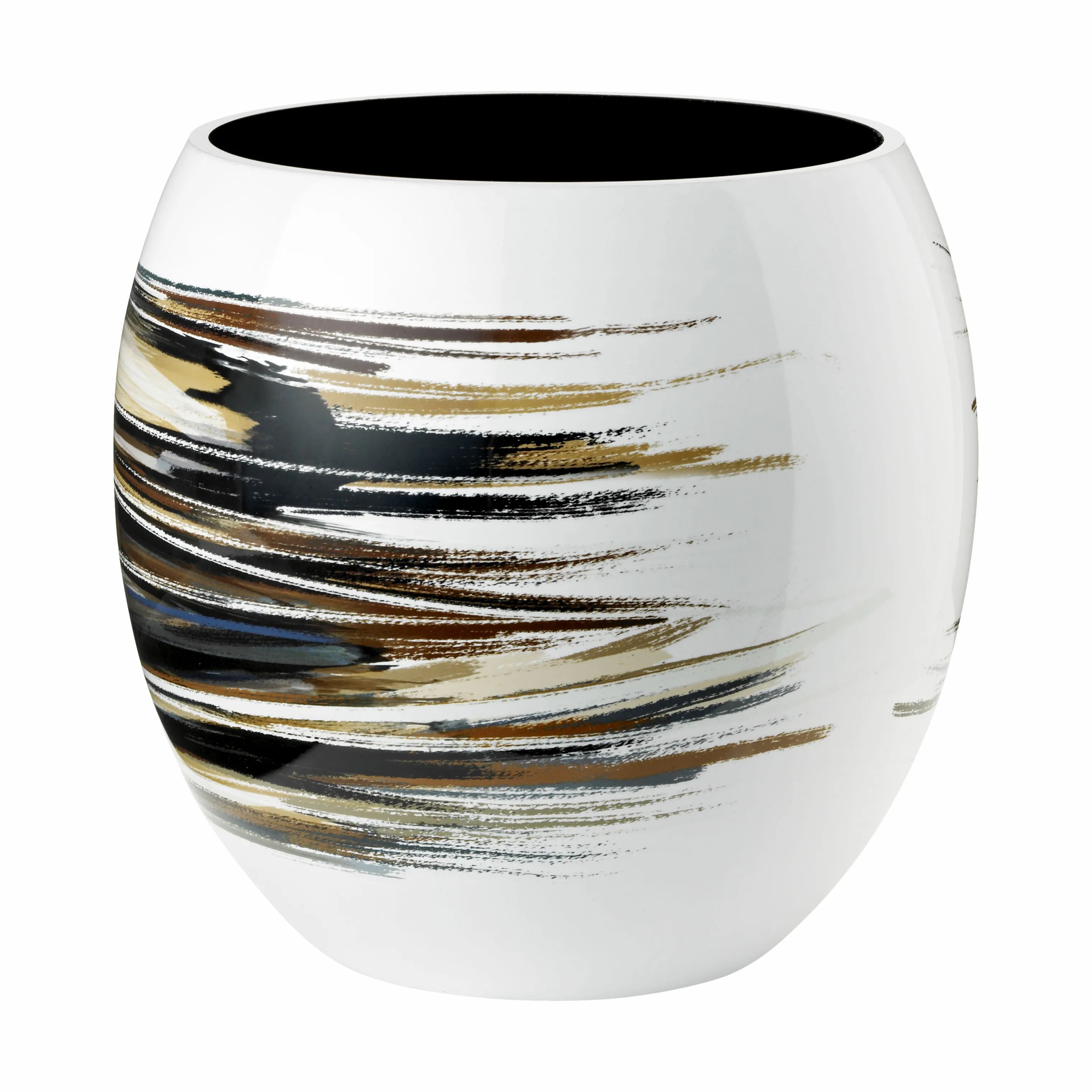 Stelton Vaser Nordic Stockholm Lignum Vase i Hvid/brun, 25,7 cm, 1