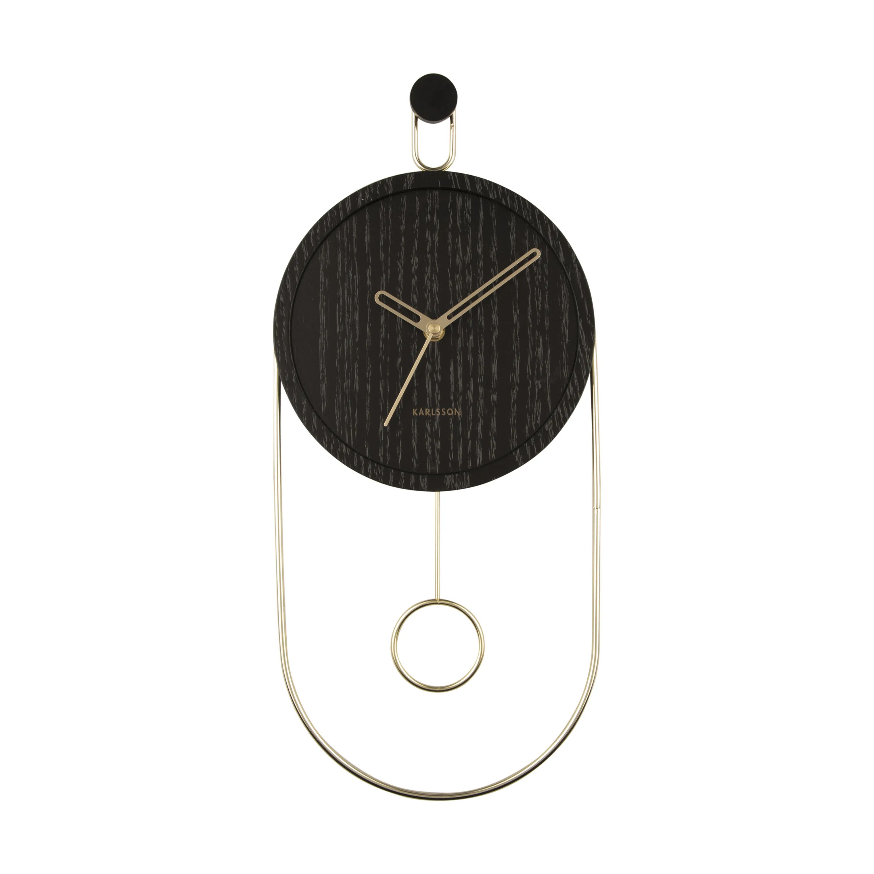 Karlsson Vægure Swing Pendulum vægur i Natur, 1