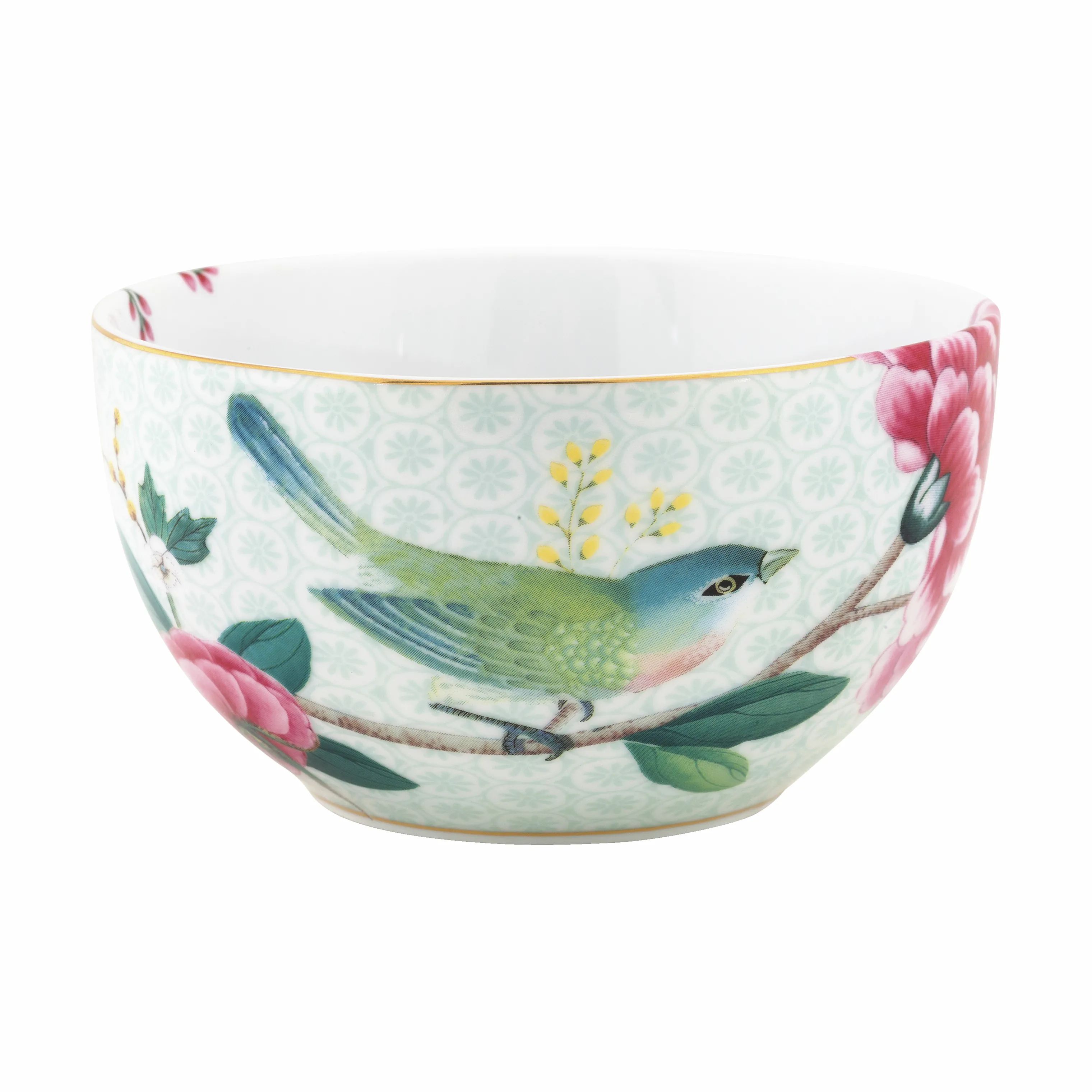 PIP Studio Serveringsskåle Blushing Bird Skål i Hvid, 12 cm, 1