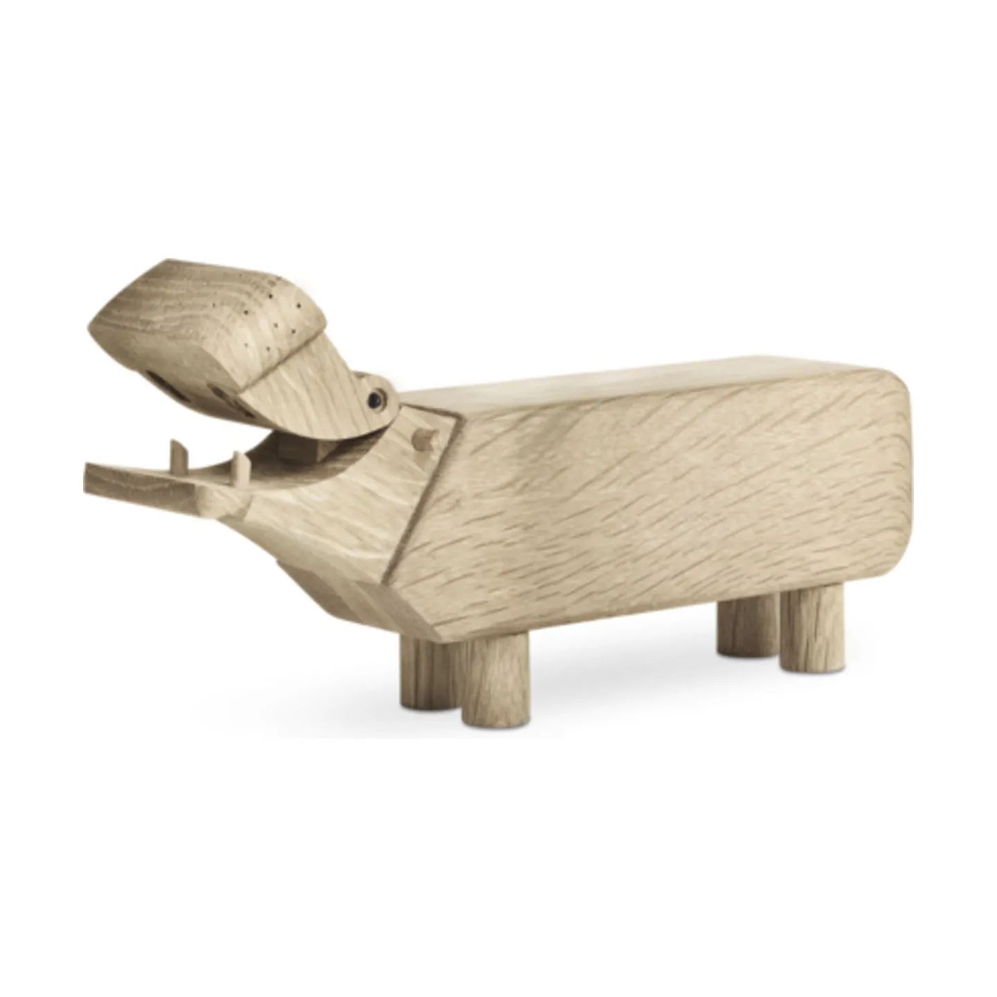 Kay Bojesen Dyrefigurer Liliput Flodhest i Eg, 1