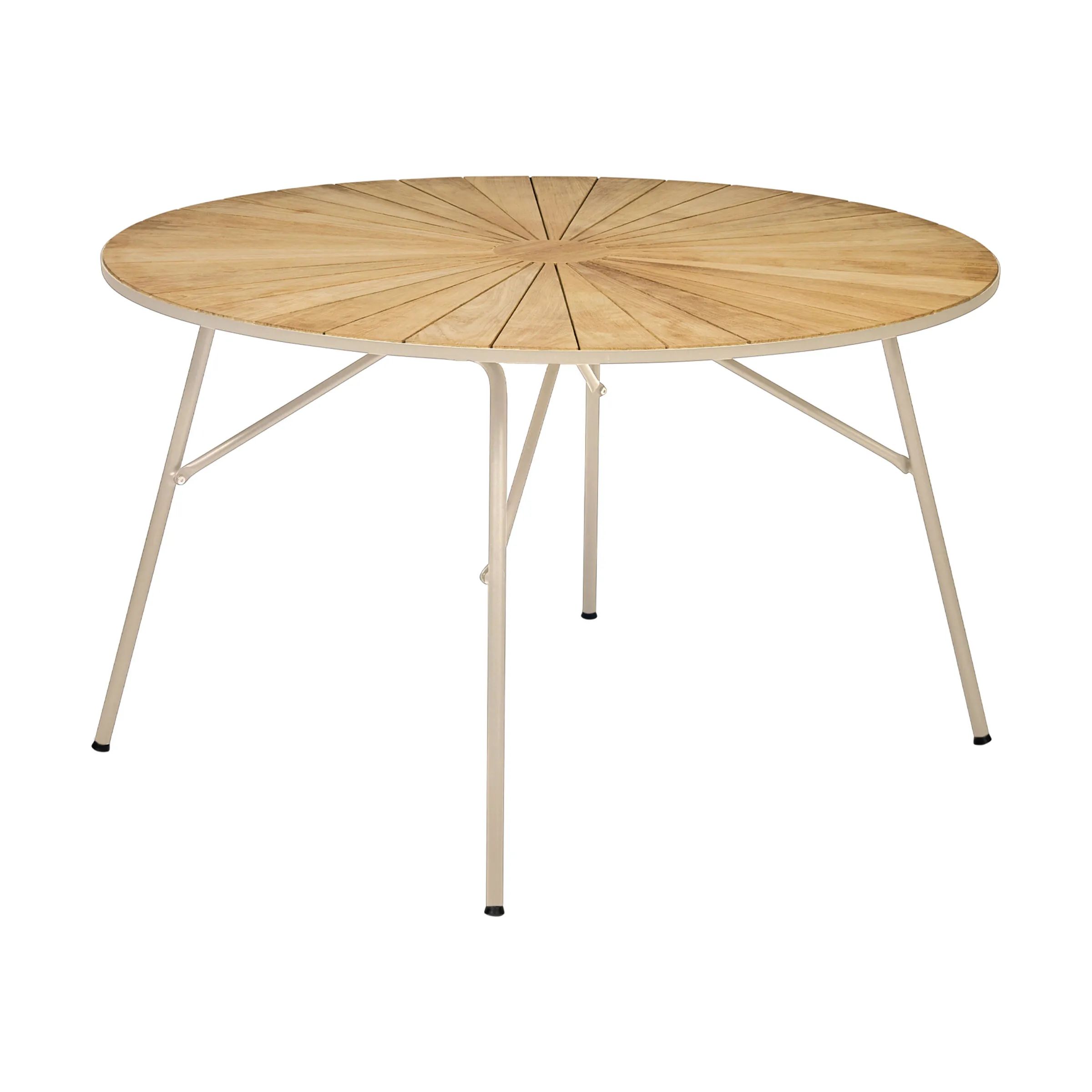 Mandalay Havespiseborde Marguerit Havebord i taupe, 120 cm, 1