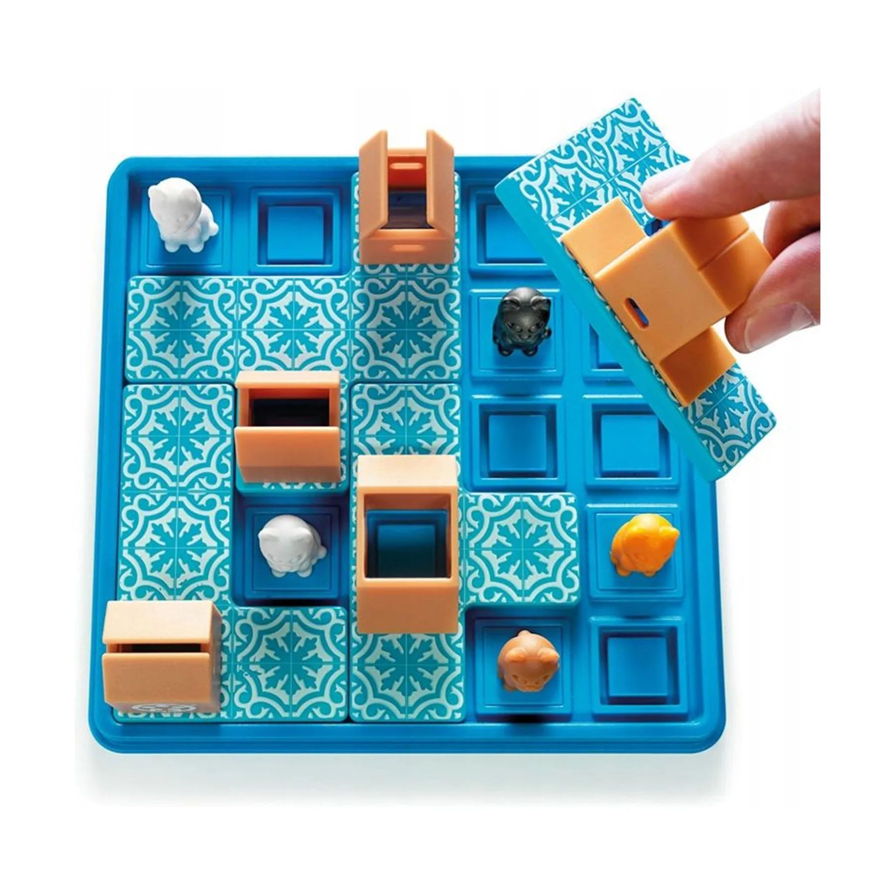 Spilbræt Spil SmartGames Brætspil - Cats & Boxes i Multifarvet, 4