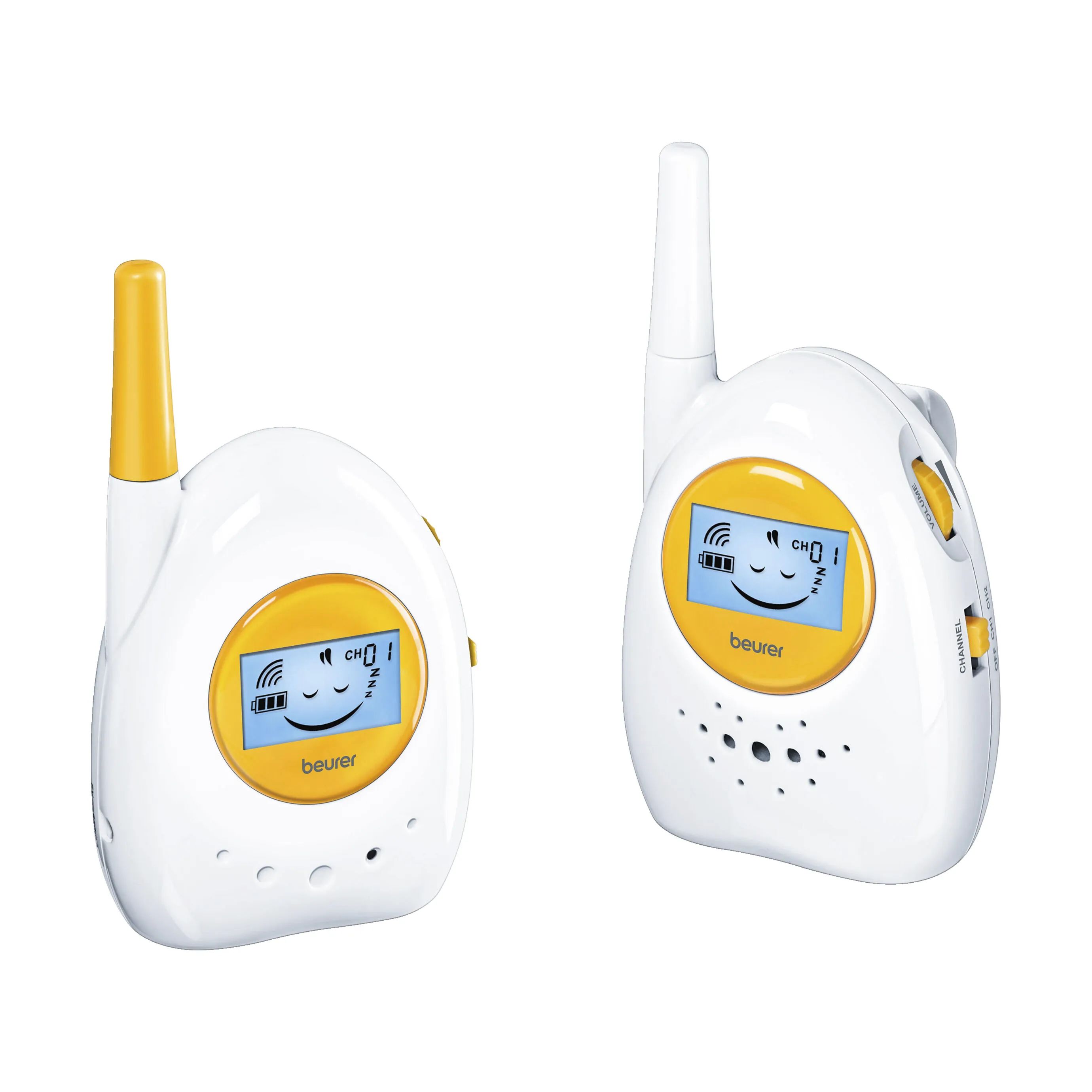 Beurer Babyalarmer Babyalarm - BY84 i Hvid/gul, 1