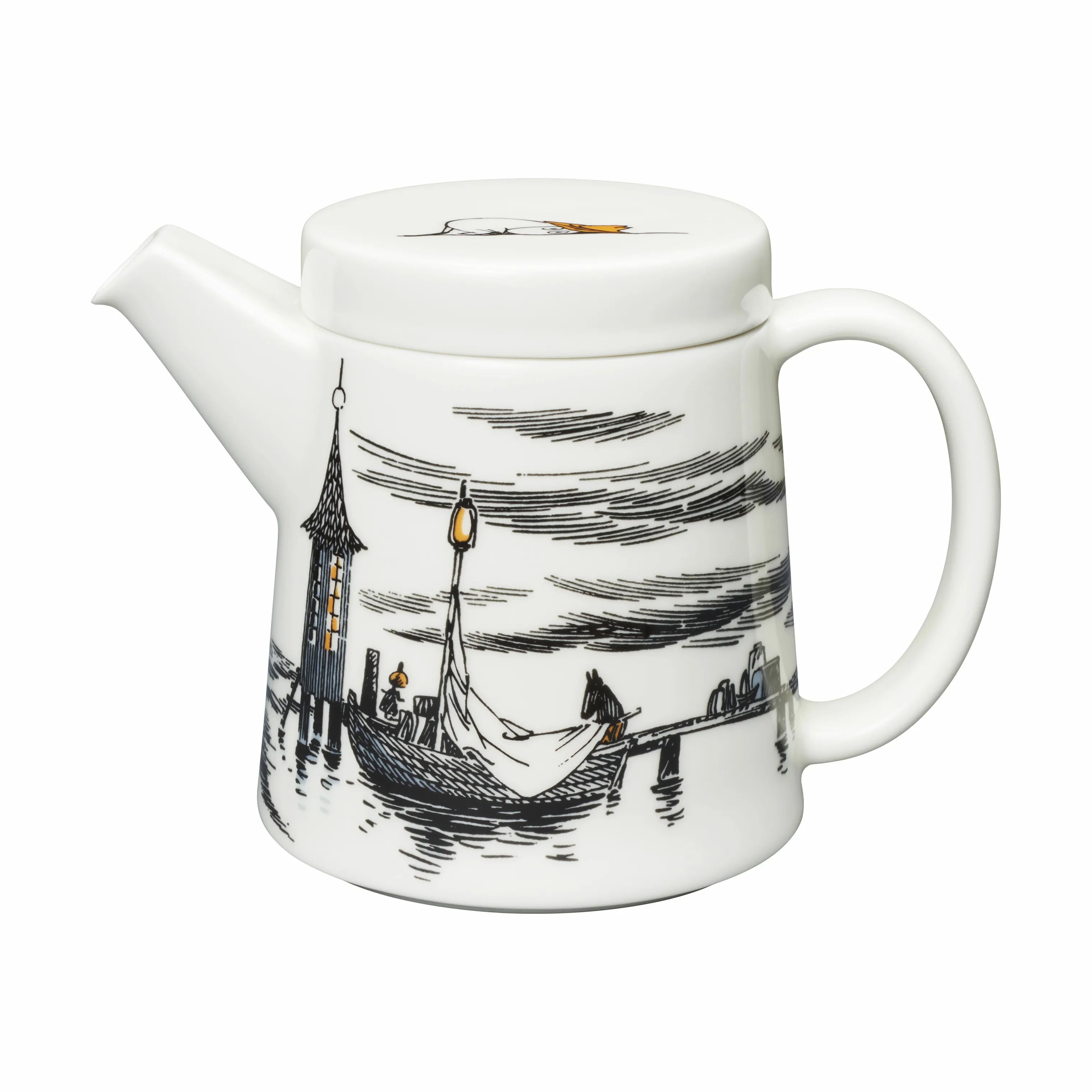 Moomin Arabia Tekander Tro mod sin oprindelse Tekande i Hvid, 2