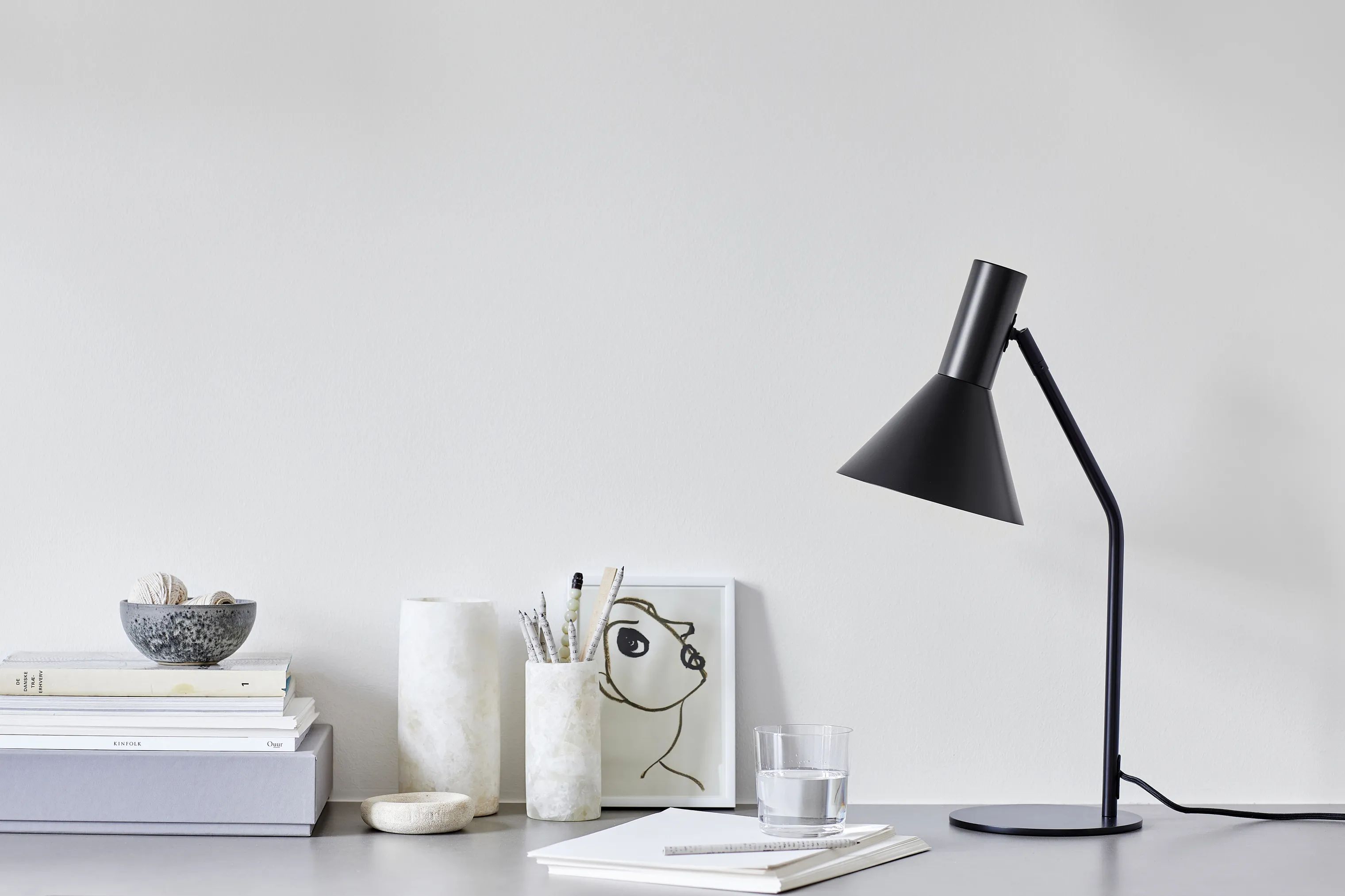 FRANDSEN Bordlamper Lyss Bordlampe i Sort, 5