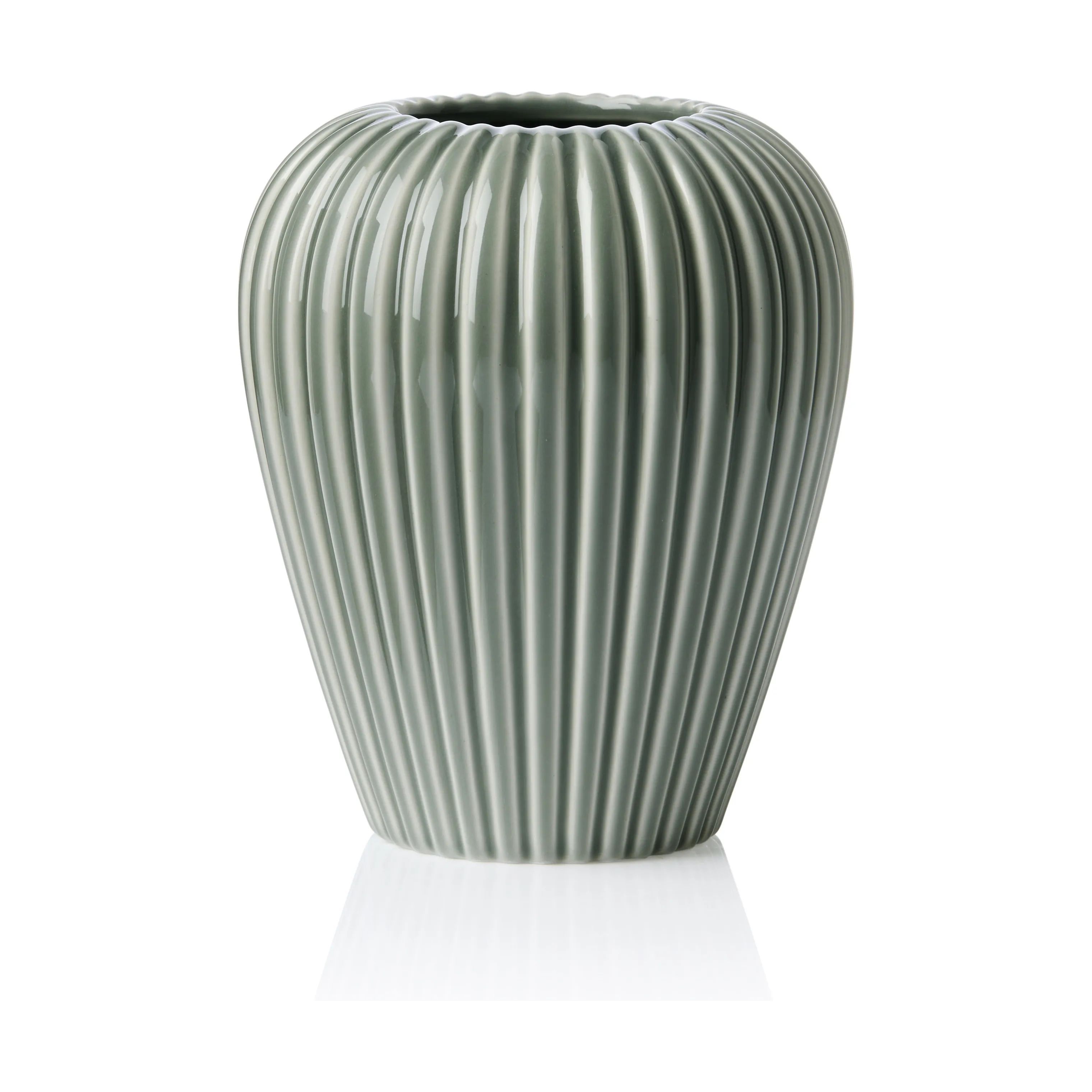 erik bagger a/s Vaser Eslau Lilje Vase i grøn, 15 cm, 1