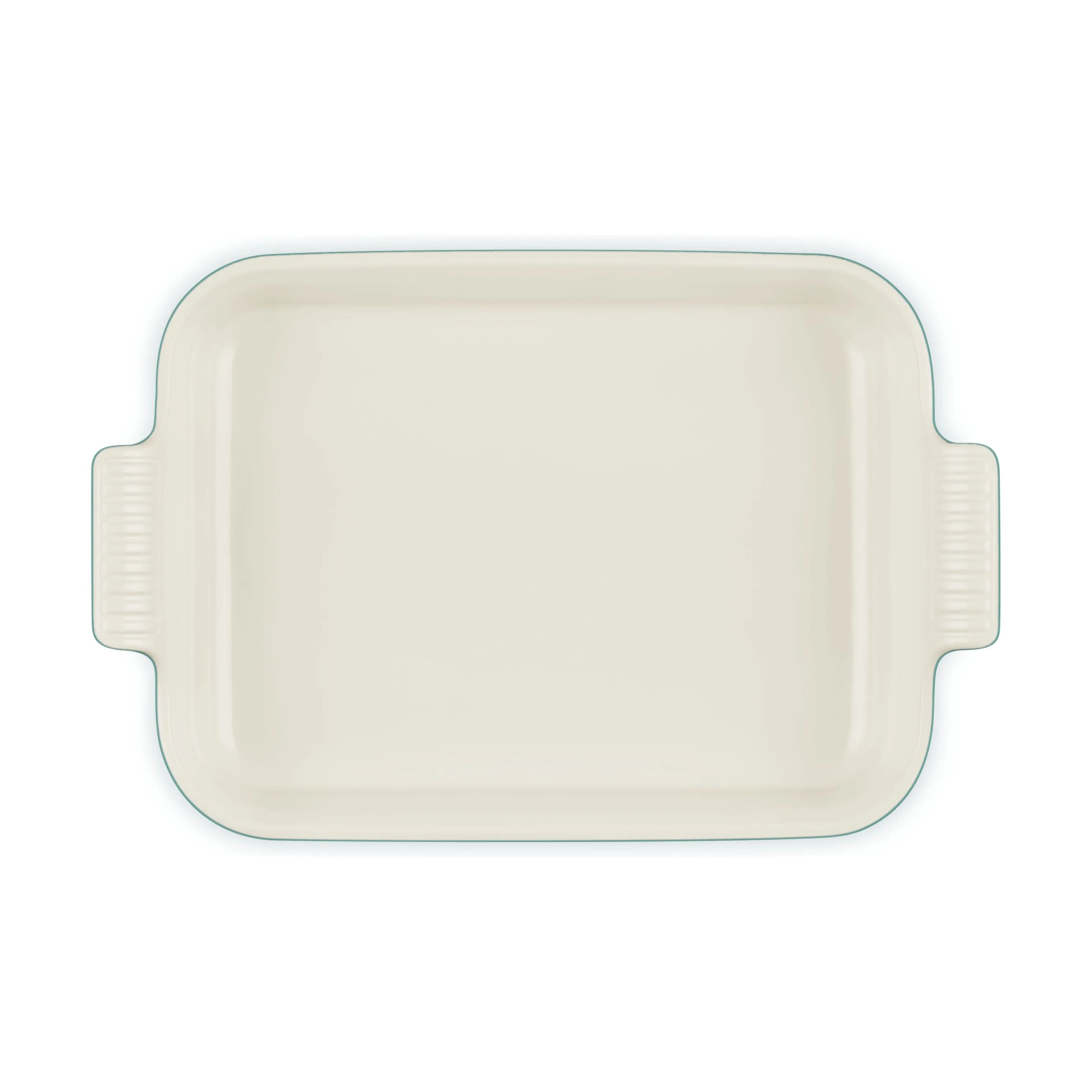 Le Creuset Ovnfaste fade Signature Heritage Ovnfast Fad i Bleu Riviera, B25 x L38,25 cm, 1