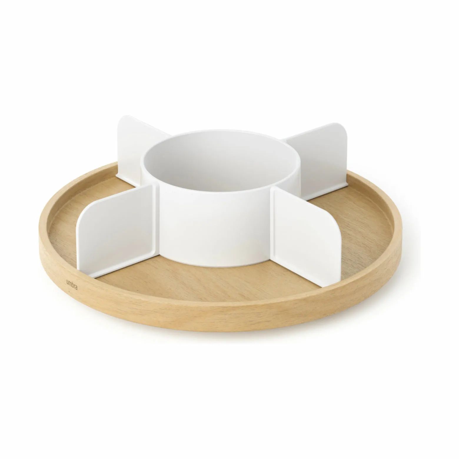 Umbra Bakker Bellwood Lazy Opbevaringsbakke i Hvid, 1