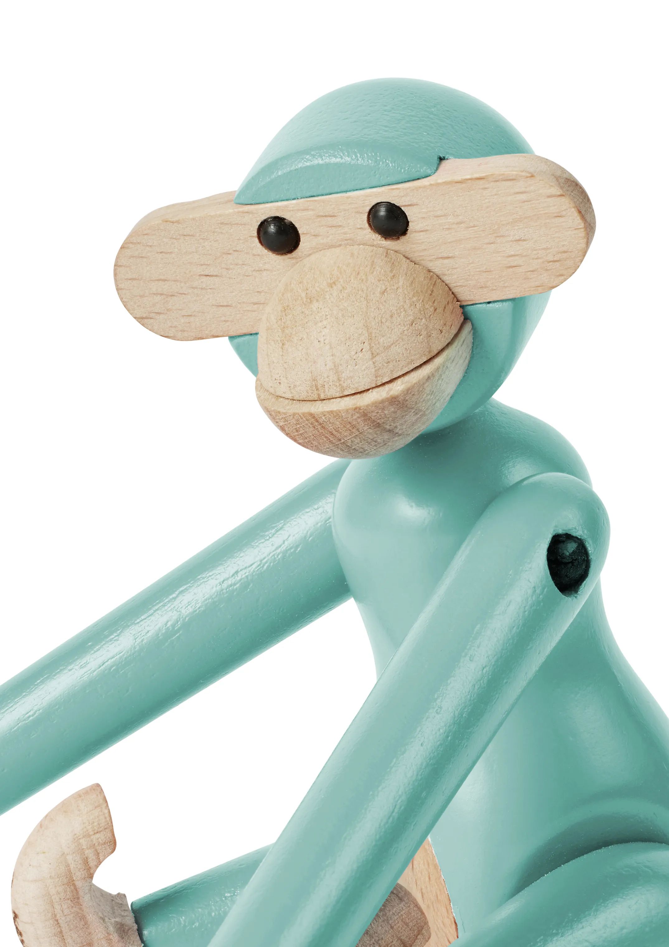 Kay Bojesen Dyrefigurer Monkey Abe - Mini i Turkis, 2