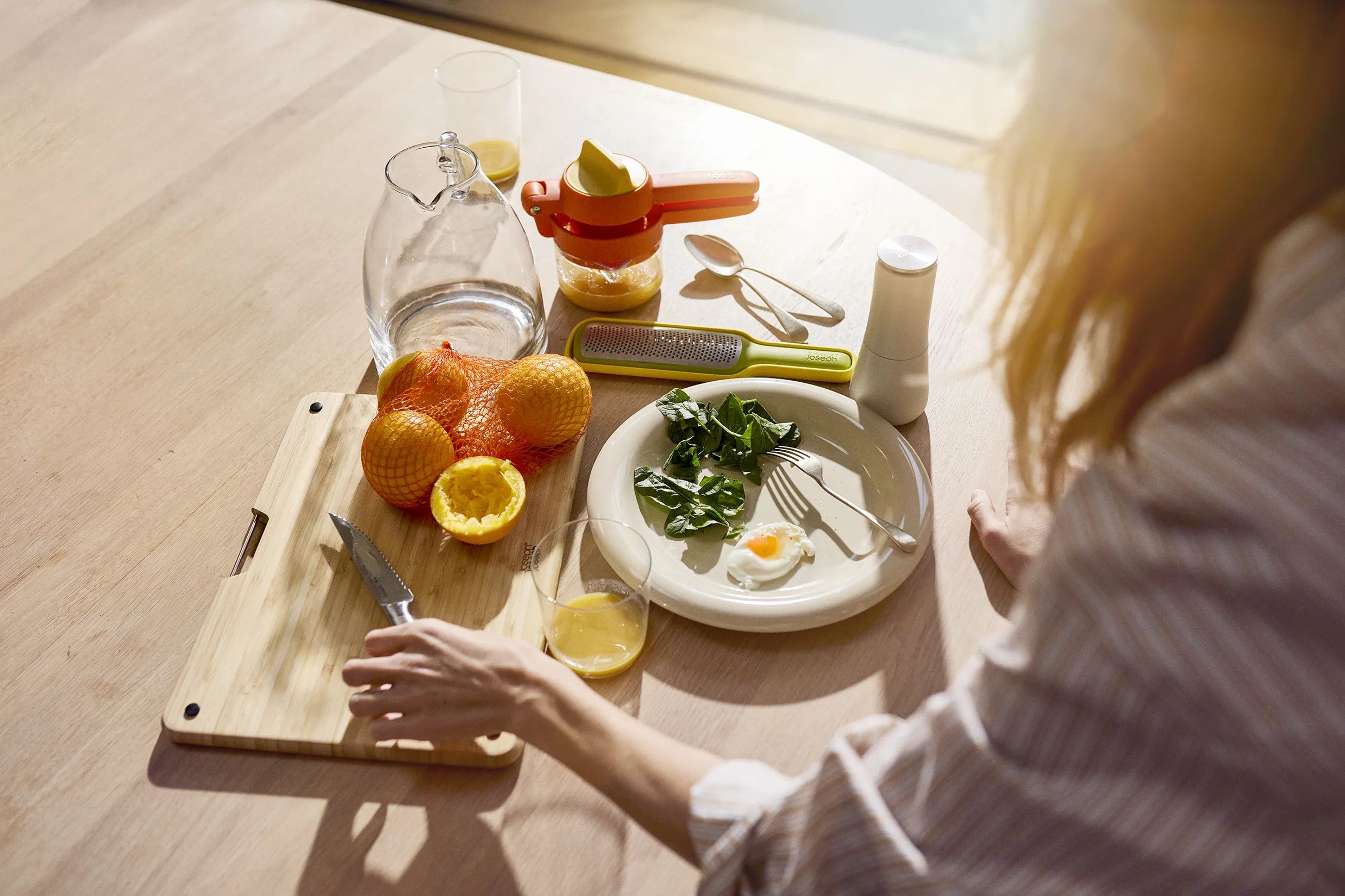 Joseph Joseph Rivejern Nest Grate & Zest Rivejernsæt - 2 dele i Green/Yellow, 2