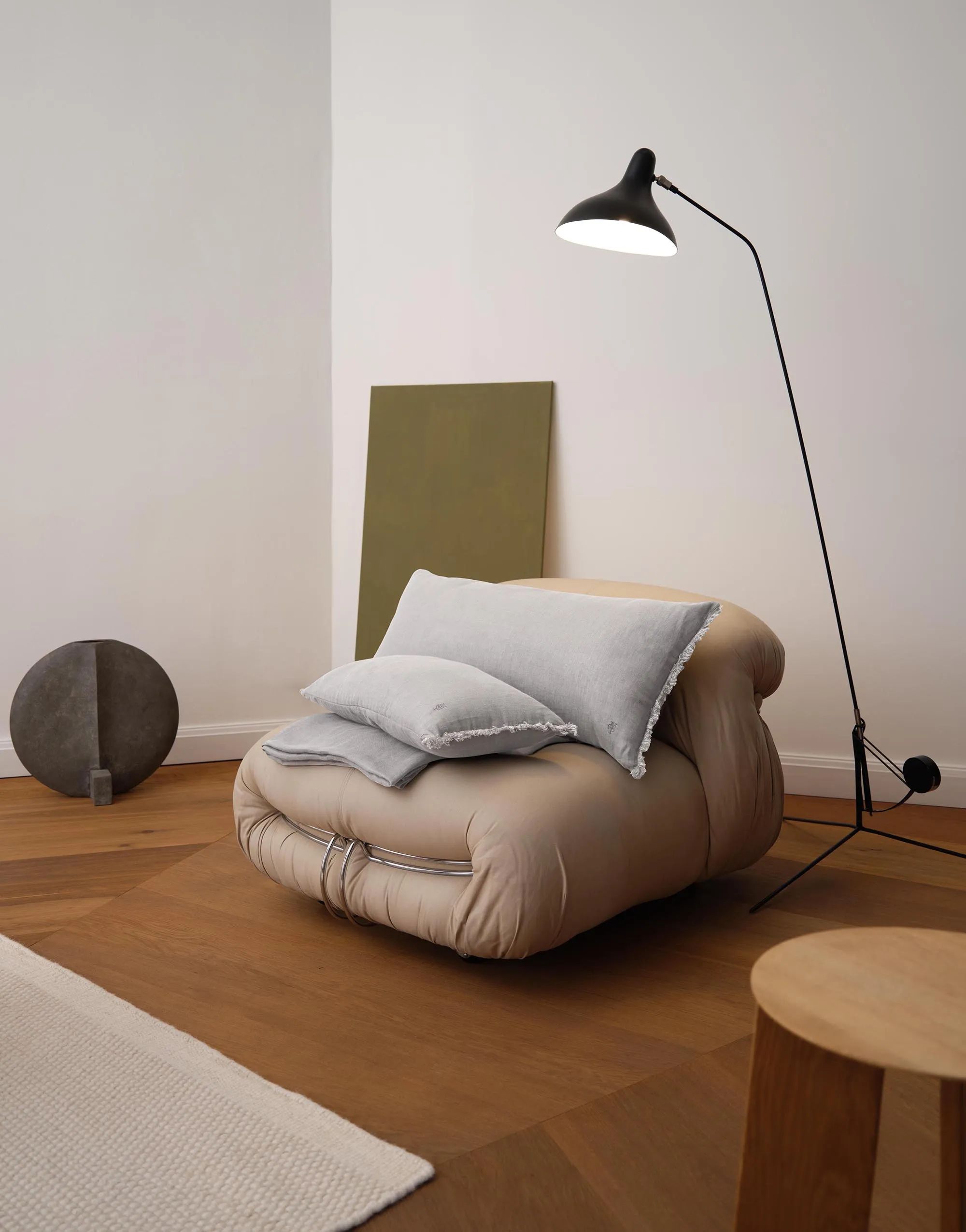 Marc O'Polo Sengetæpper Linka Sengetæppe i Grey mist, B150 x L200 cm, 2