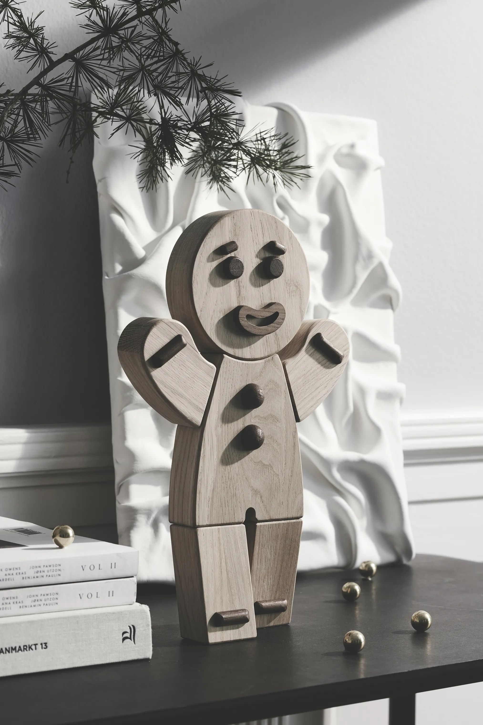 BOYHOOD Øvrige figurer Gingerbread Man i Natur, 30 cm, 2