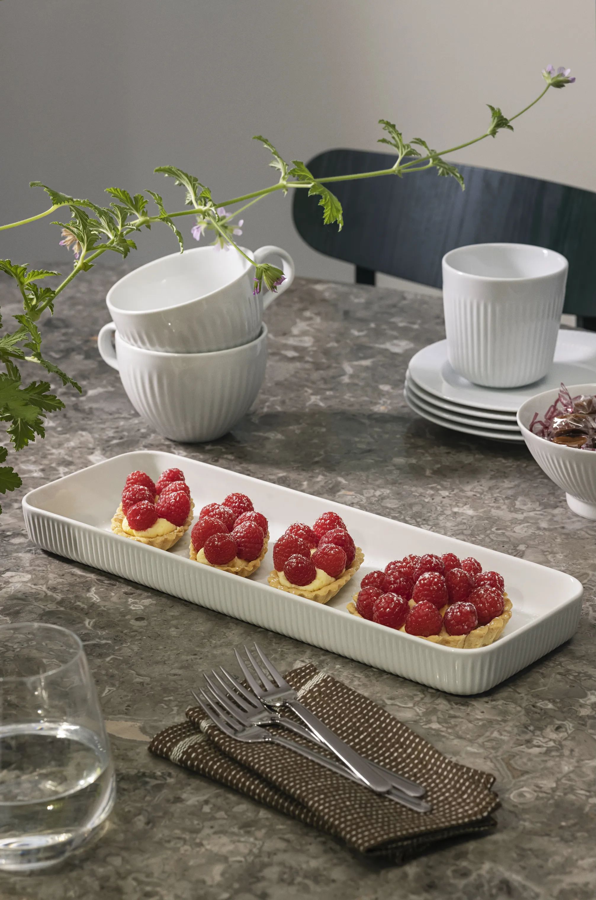 Eva Trio Serveringsfade Legio Nova Serveringsfad i B37 x L13 cm, 3