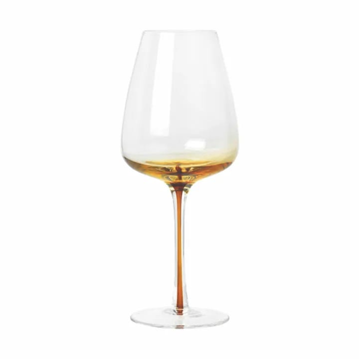 Broste Copenhagen Hvidvinsglas Amber Hvidvinsglas i Amber, 1