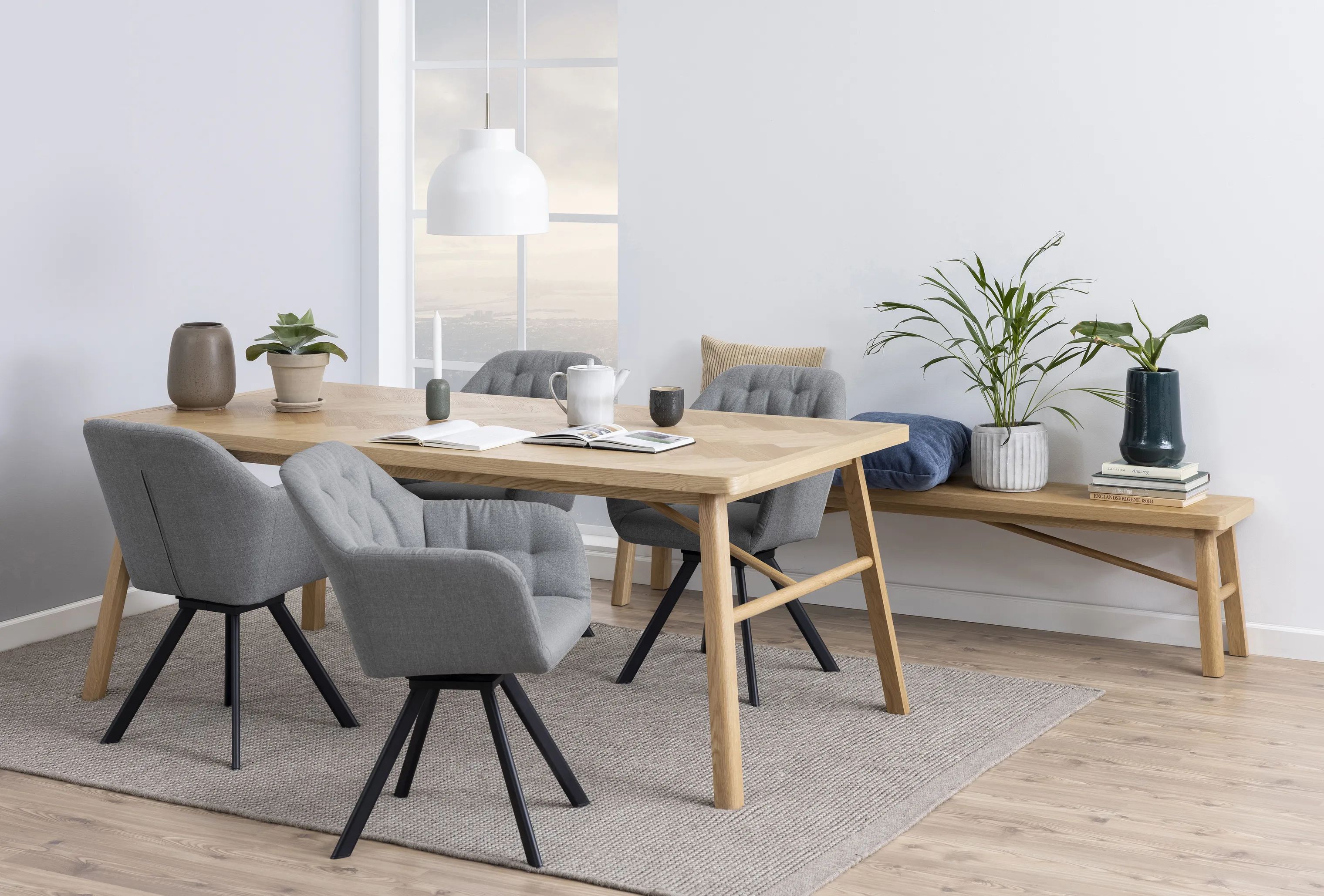 CASA Living Spiseborde Galway Spisebord i Natur, 2
